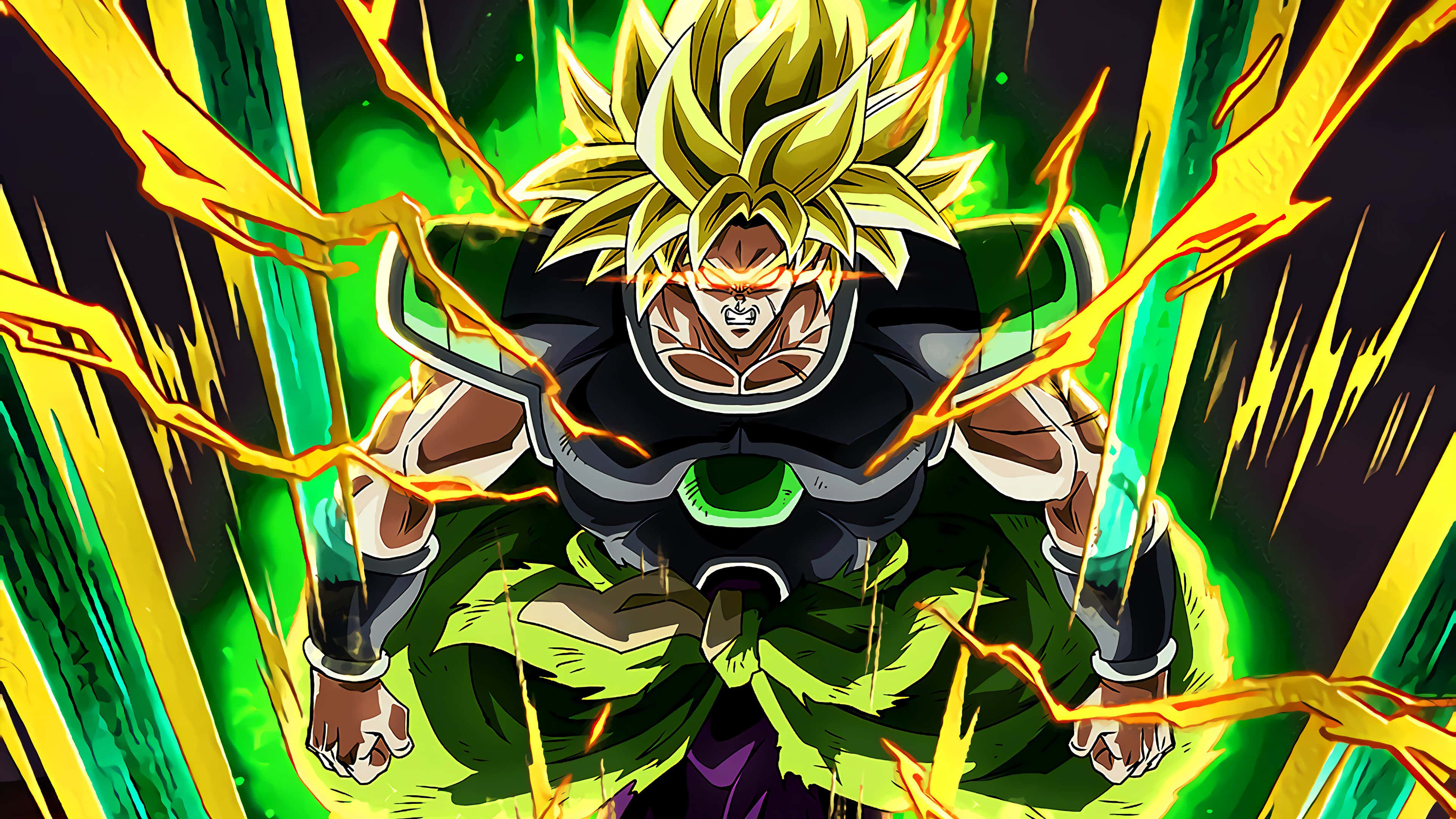 Efsanevi Süper Saiyan Broly, Dragon Ball Super Broly'de Goku ile yüzleşmek için geri dönüyor Duvar Kağıdı