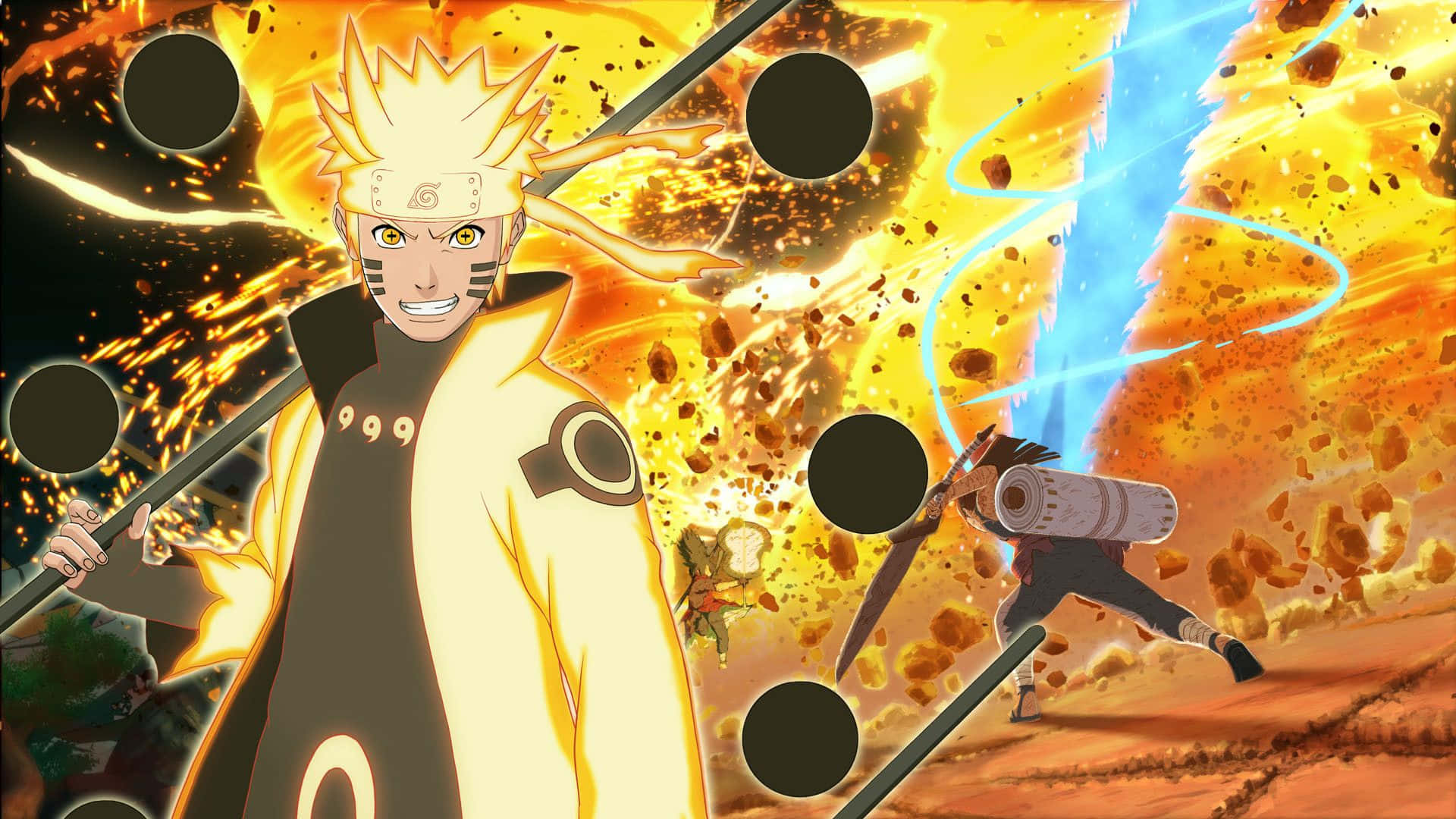 Efsanevi Üçlü, Naruto Shippuden'den Naruto, Sakura ve Sasuke Duvar Kağıdı