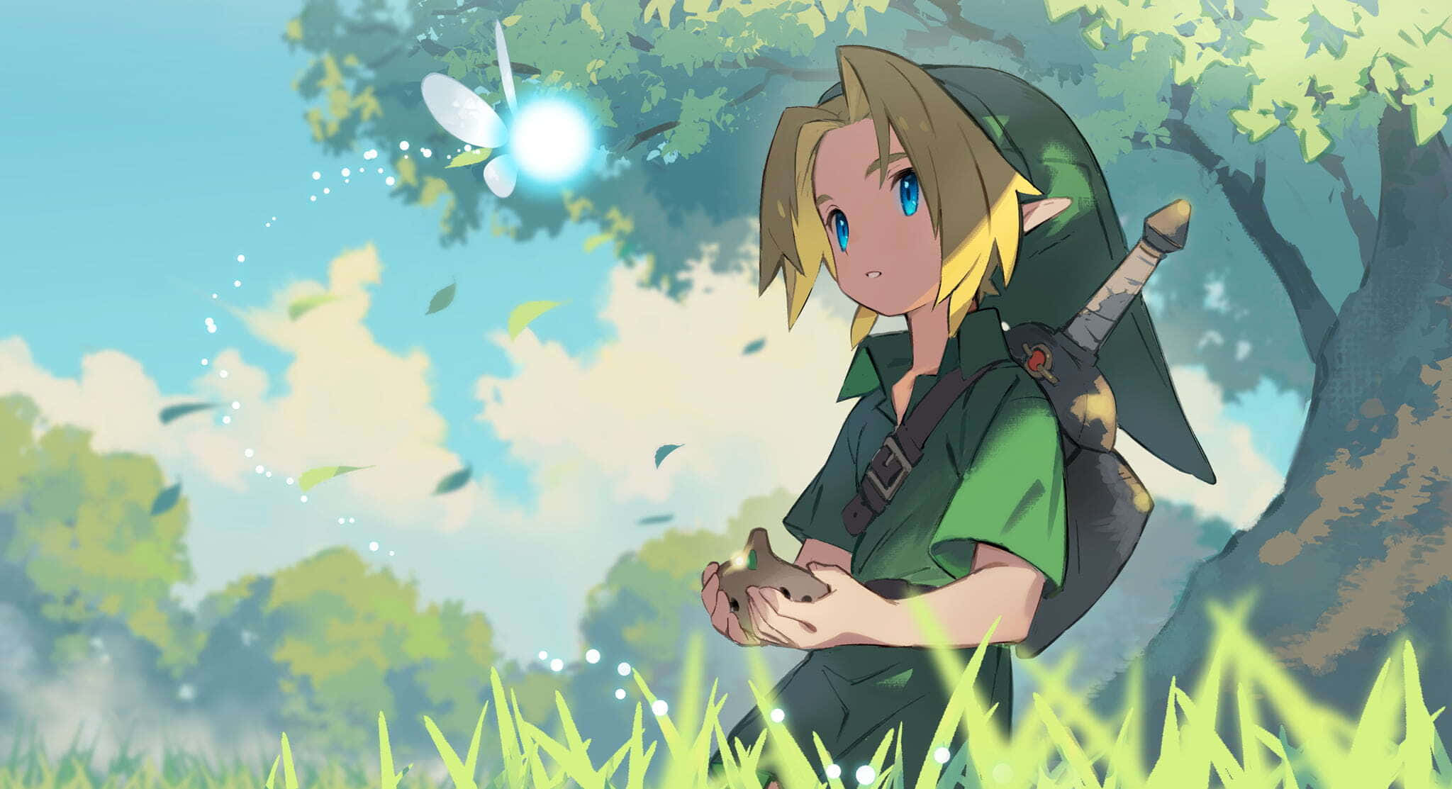 Efsanevi Zelda dünyasını keşfedin Duvar Kağıdı