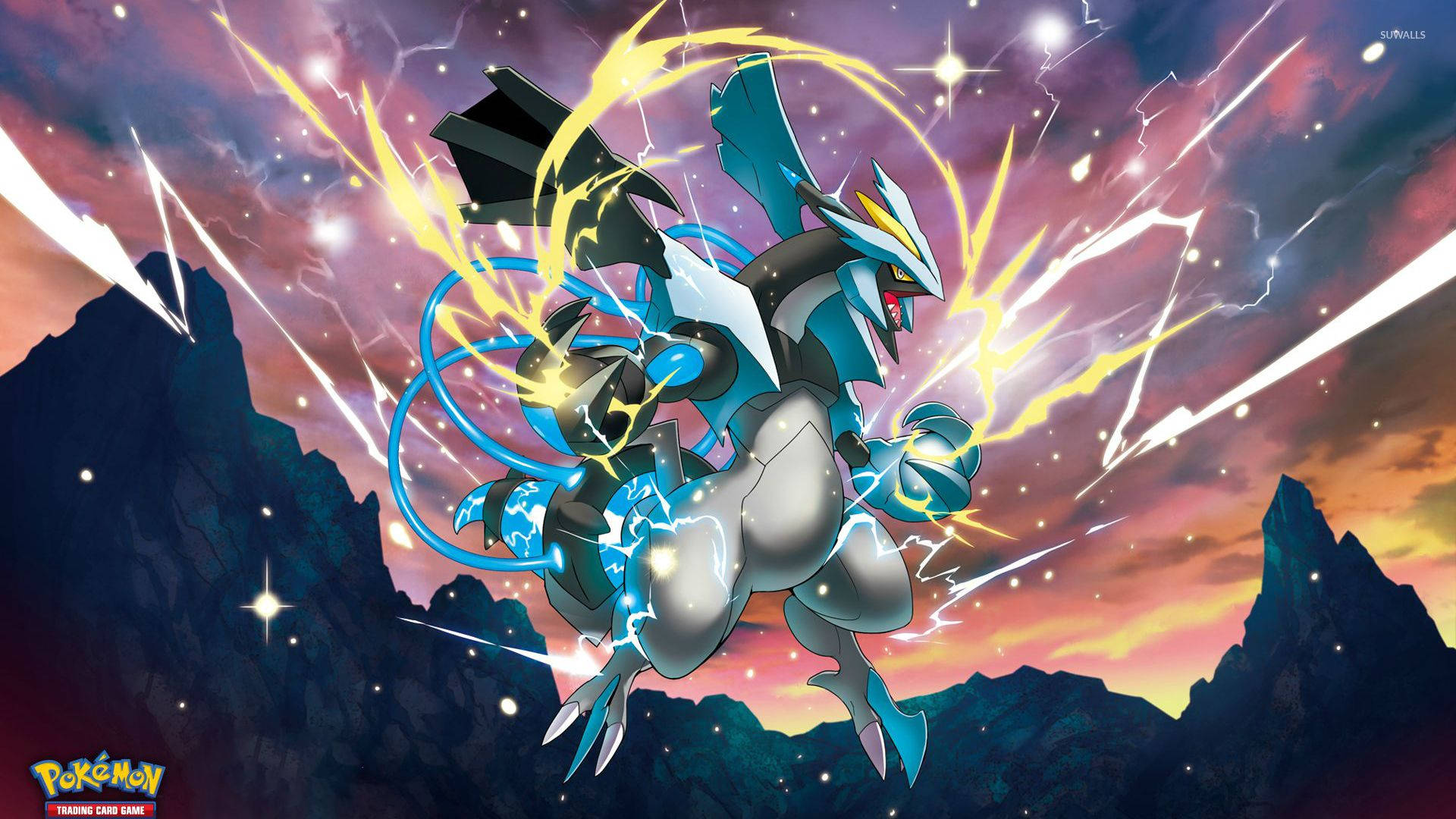 Efsanevi pokemon Kyurem poster duvar kağıdı.