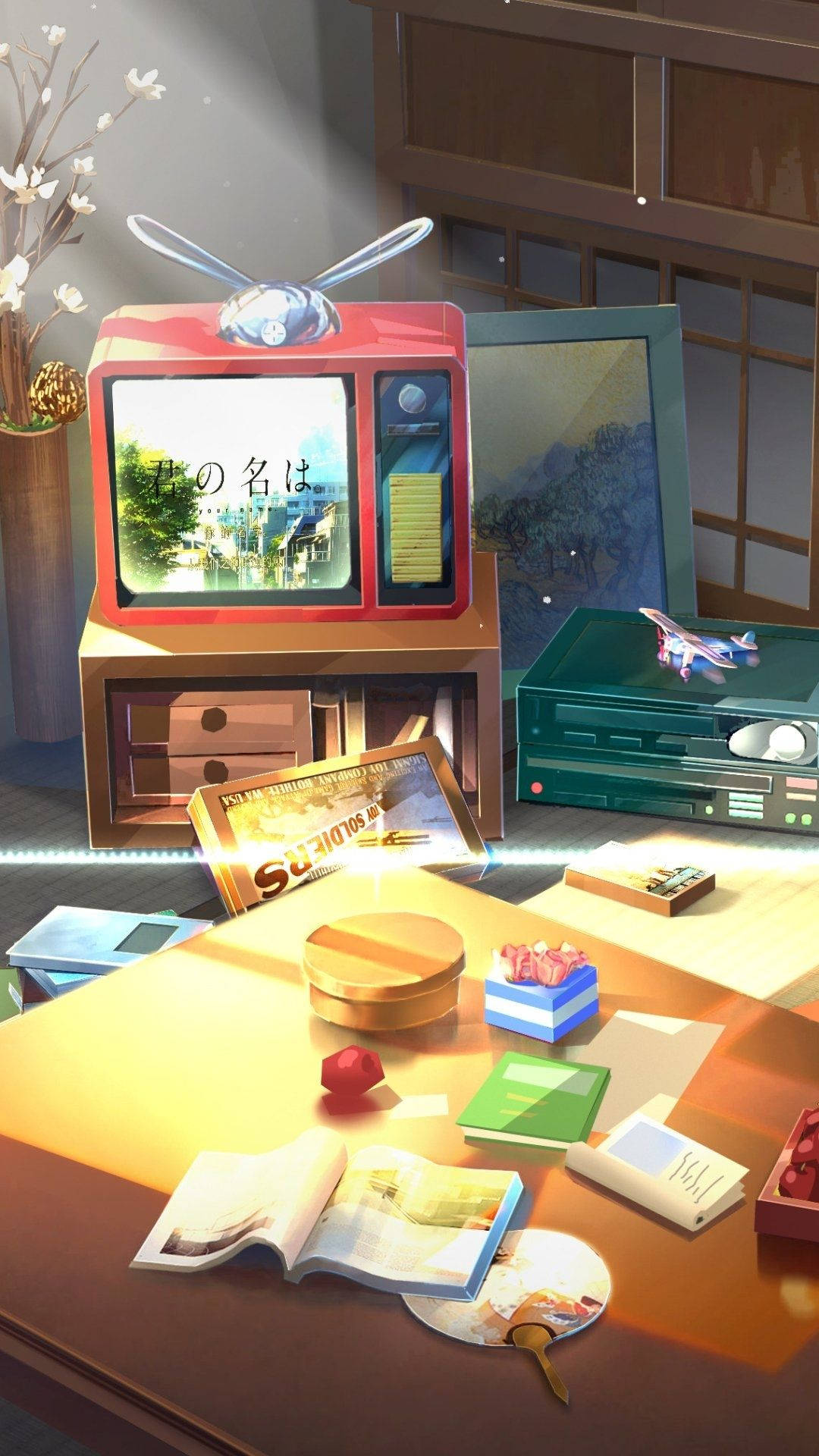 Eğlence Anime Odası Duvar Kağıdı