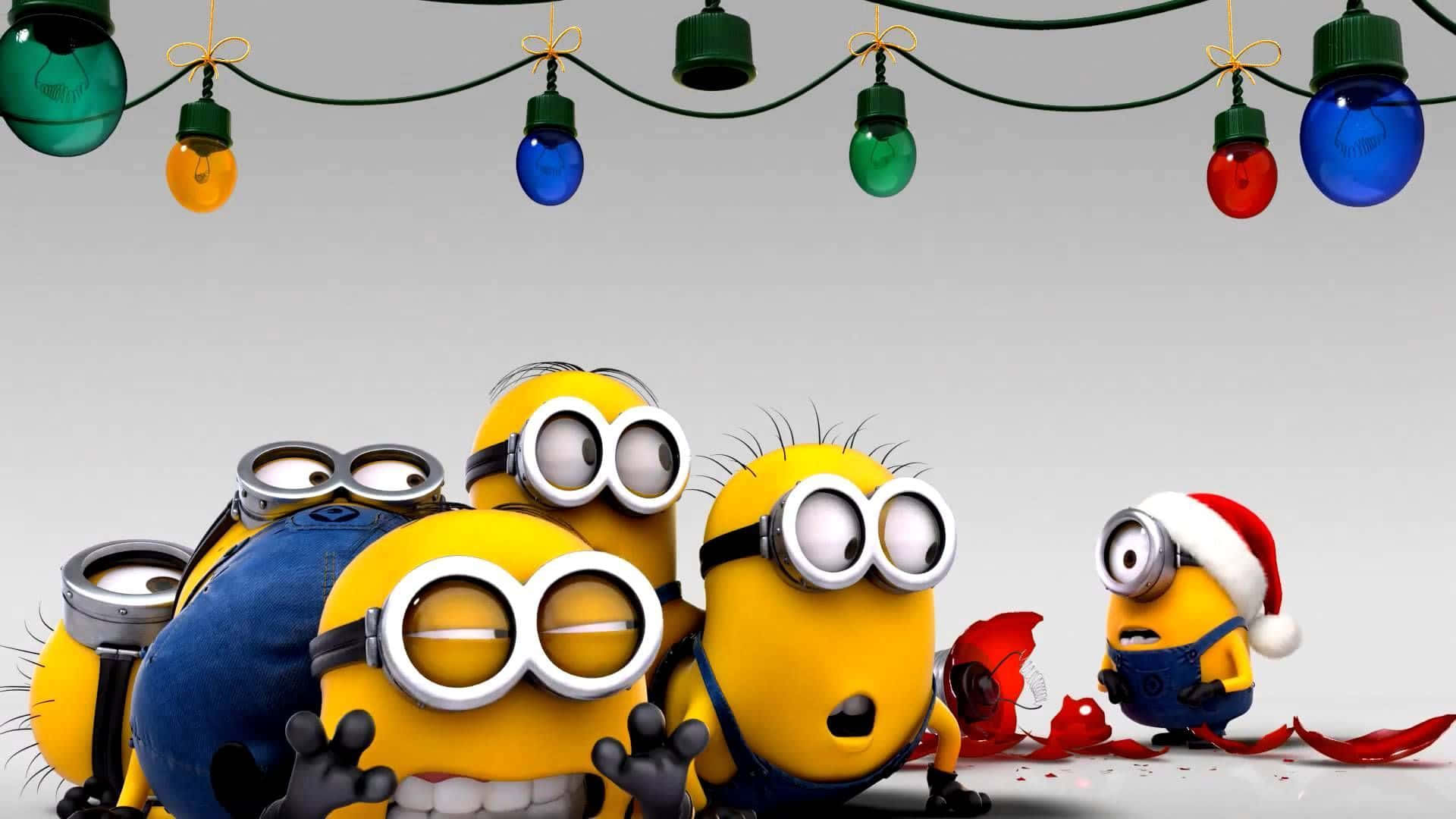 Eğlenceli Noel Kutlaması Arka Planı Zoom Toplantıları İçin Duvar Kağıdı