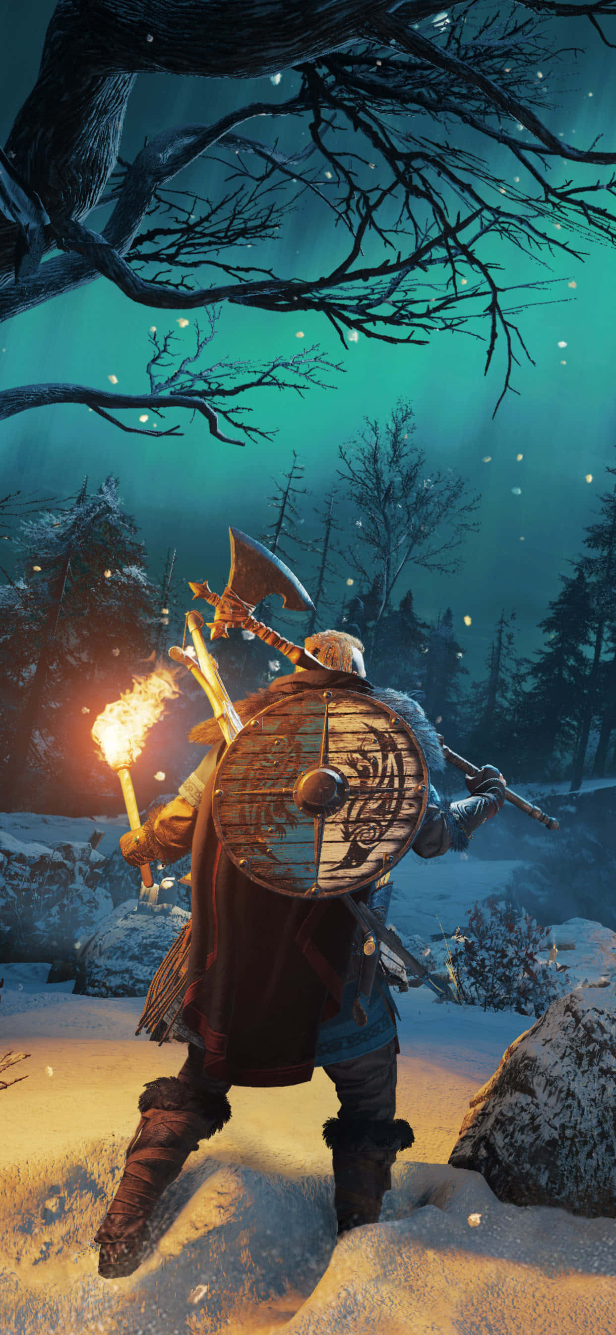 Eivor Balta iPhone Xs Max Assassin's Creed Valhalla Arka Planı Duvar Kağıdı