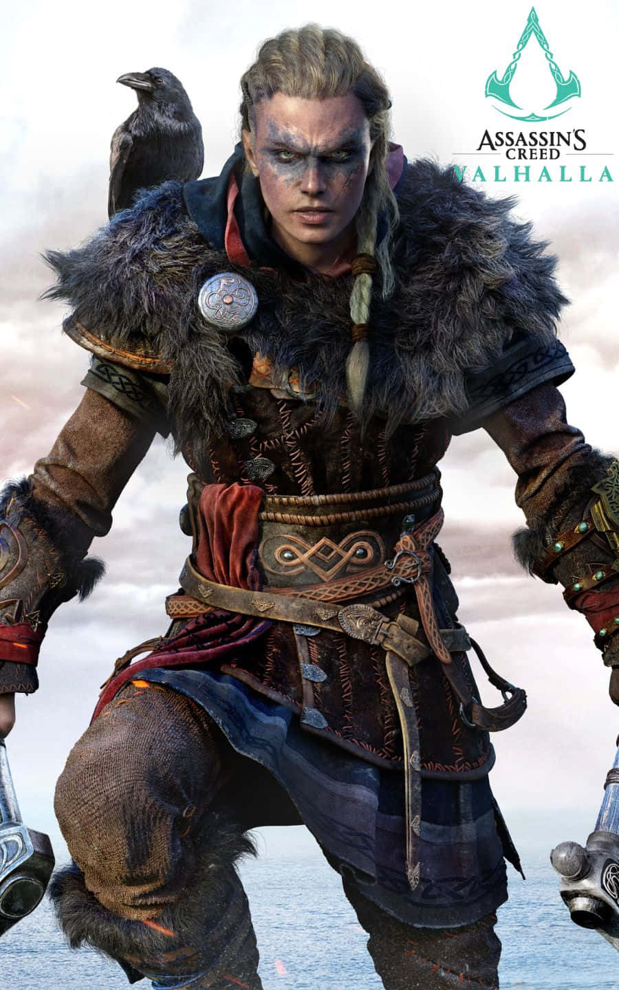 Eivor ve Synin 1440p Assassin's Creed Valhalla Duvar Kağıdı