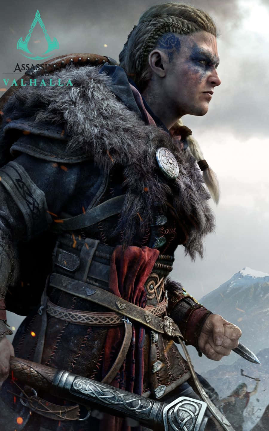 Eivor Yan Profil 1440p Assassin's Creed Valhalla Duvar Kağıdı