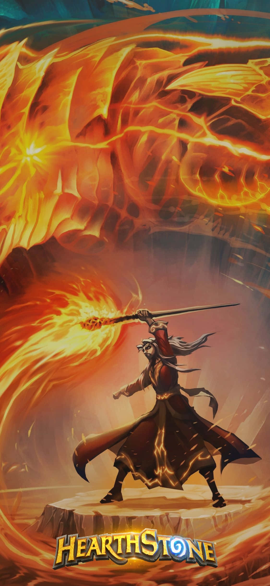 Ejderha Nefesi iPhone XS Hearthstone Arka Planı Duvar Kağıdı