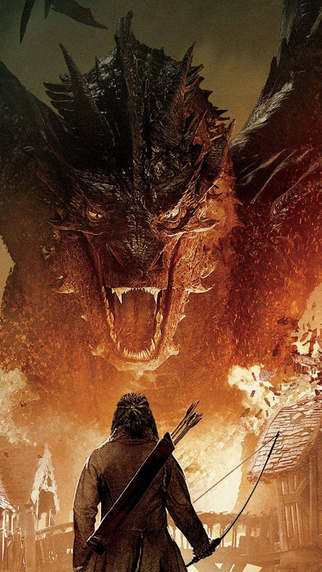 Ejderha Smaug iPhone Duvar Kağıdı