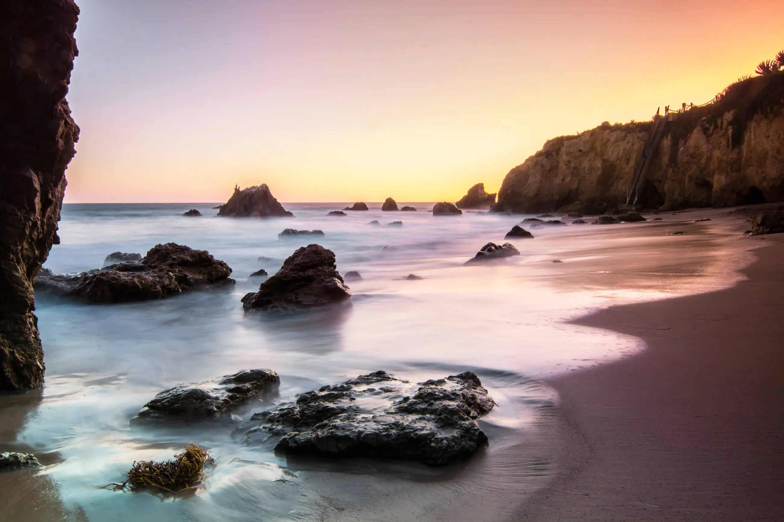 El Matador Los Angeles Gün Batımı Duvar Kağıdı