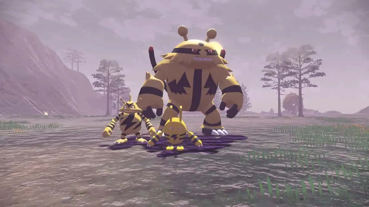 Electabuzz, Electivire ve Elekid Duvar Kağıdı