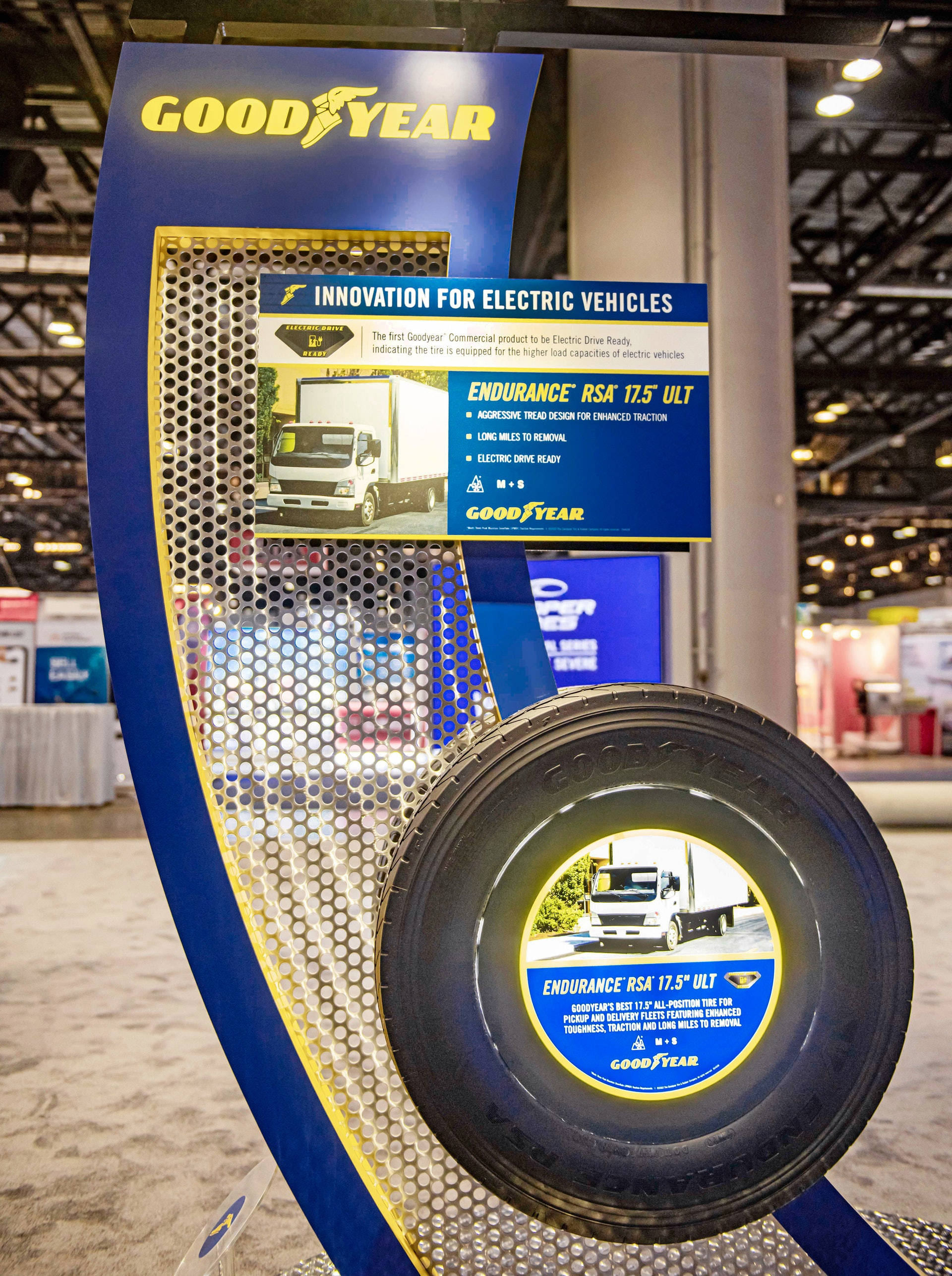 Elektrikli Araçlar İçin Goodyear Lastiği Duvar Kağıdı
