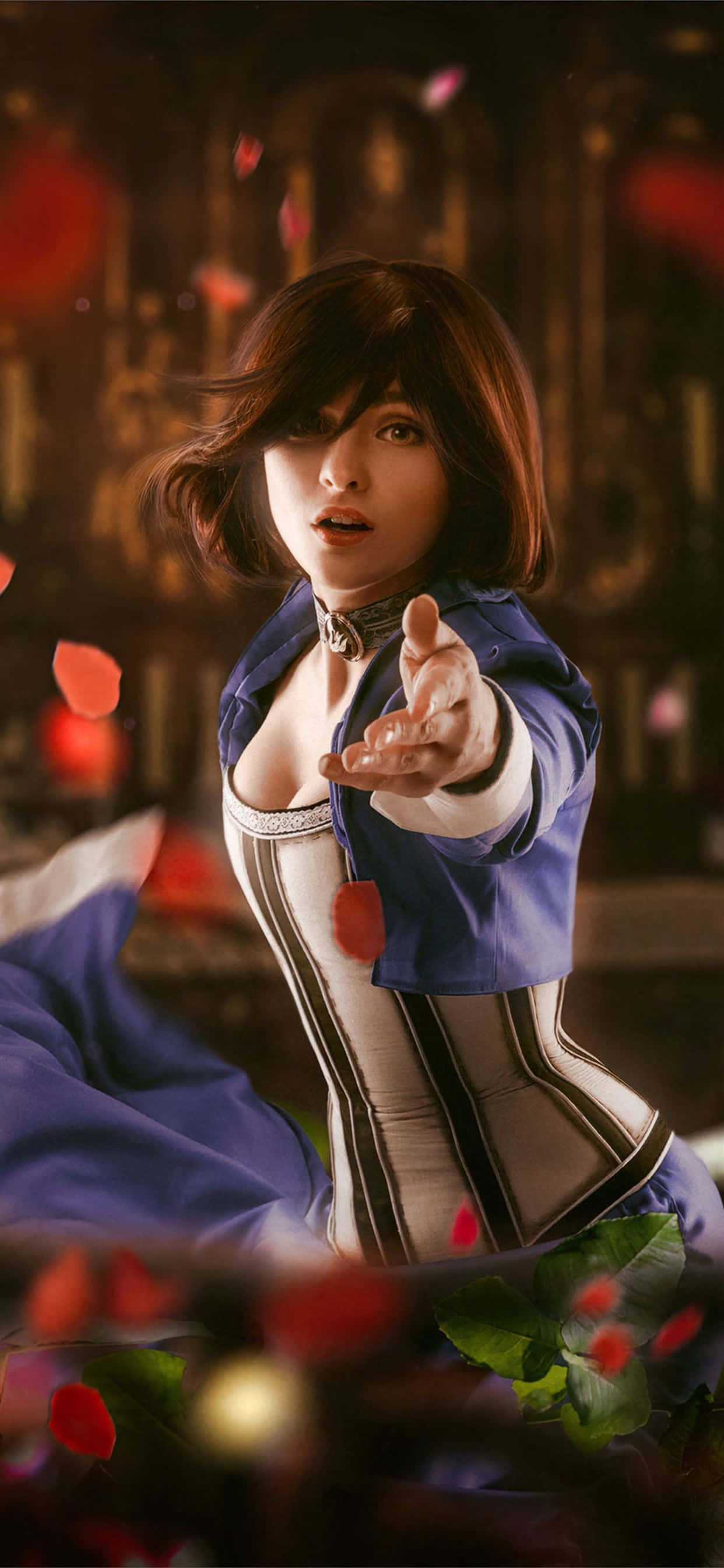 Elizabeth Bulanık iPhone Xs Max Bioshock Infinite Arkaplanı Duvar Kağıdı