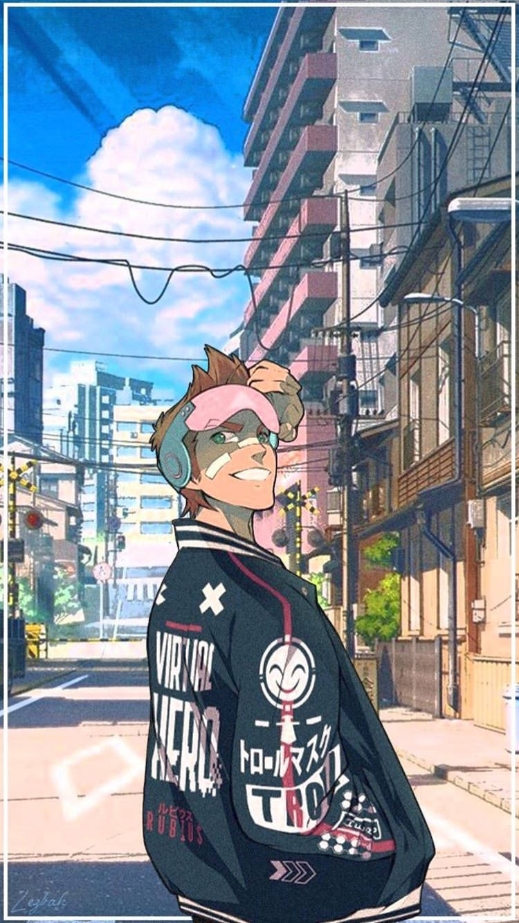 ElrubiusOMG Sanal Kahraman Anime Duvar Kağıdı