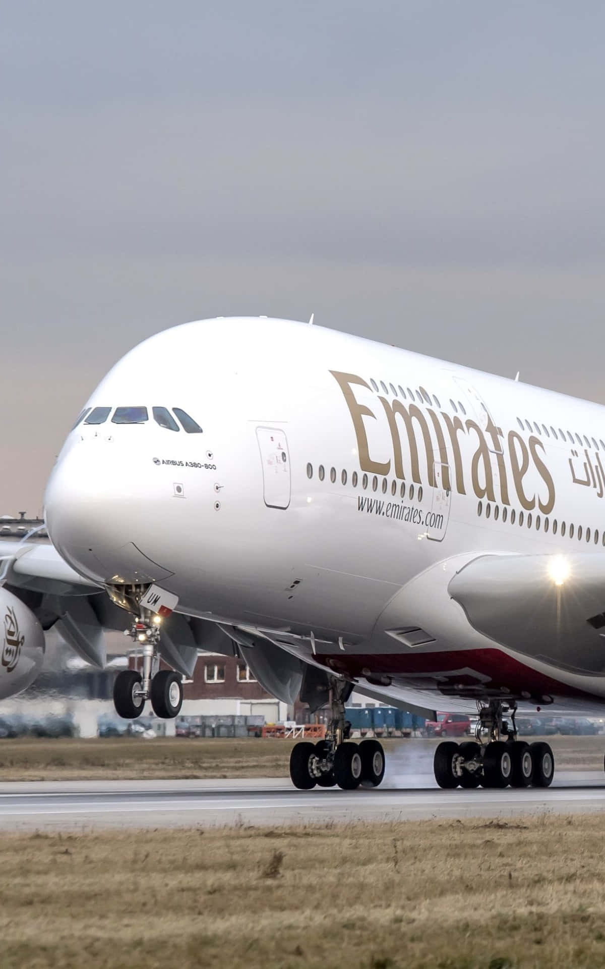 emirates a380 - londra - londra - londra - londra Duvar Kağıdı