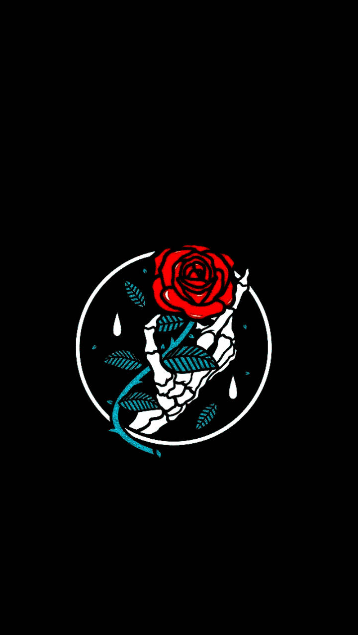 Emo Estetiği Siyah Duvar Kağıdı