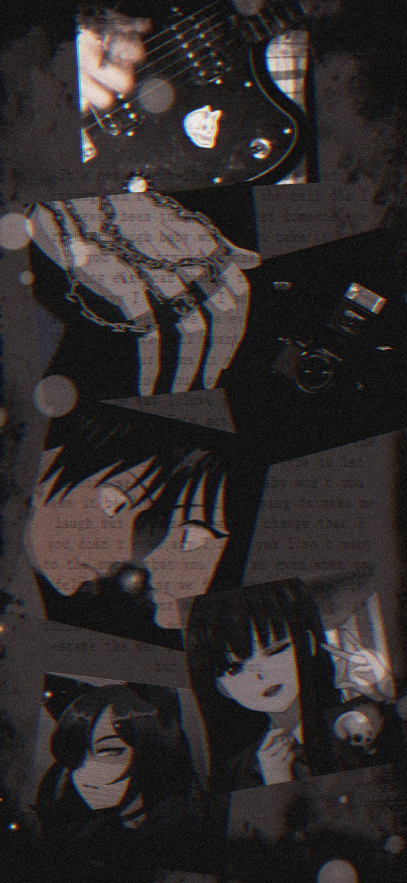 Emo Estetik Anime Duvar Kağıdı