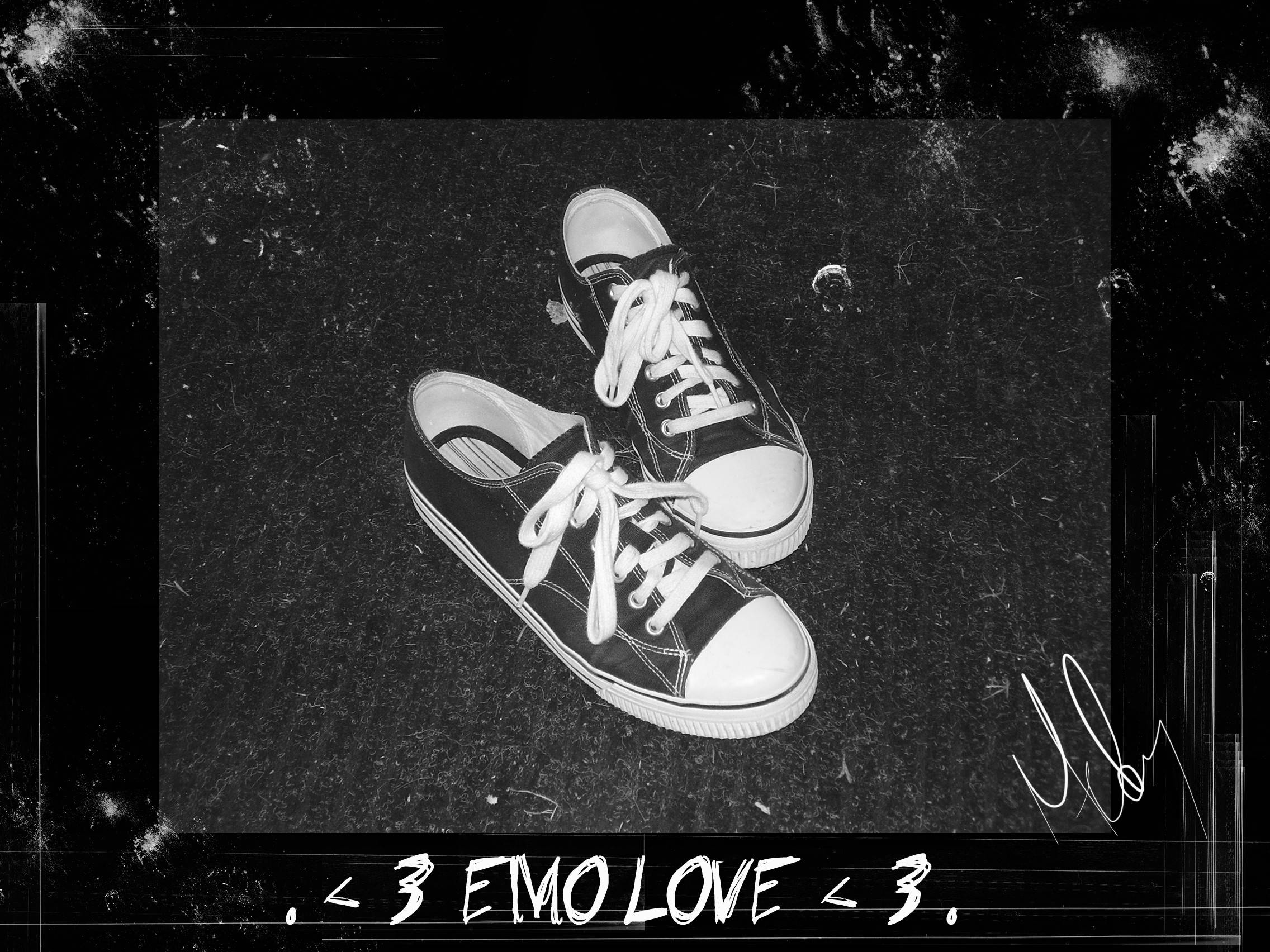 Emo Estetik Ayakkabılar Duvar Kağıdı