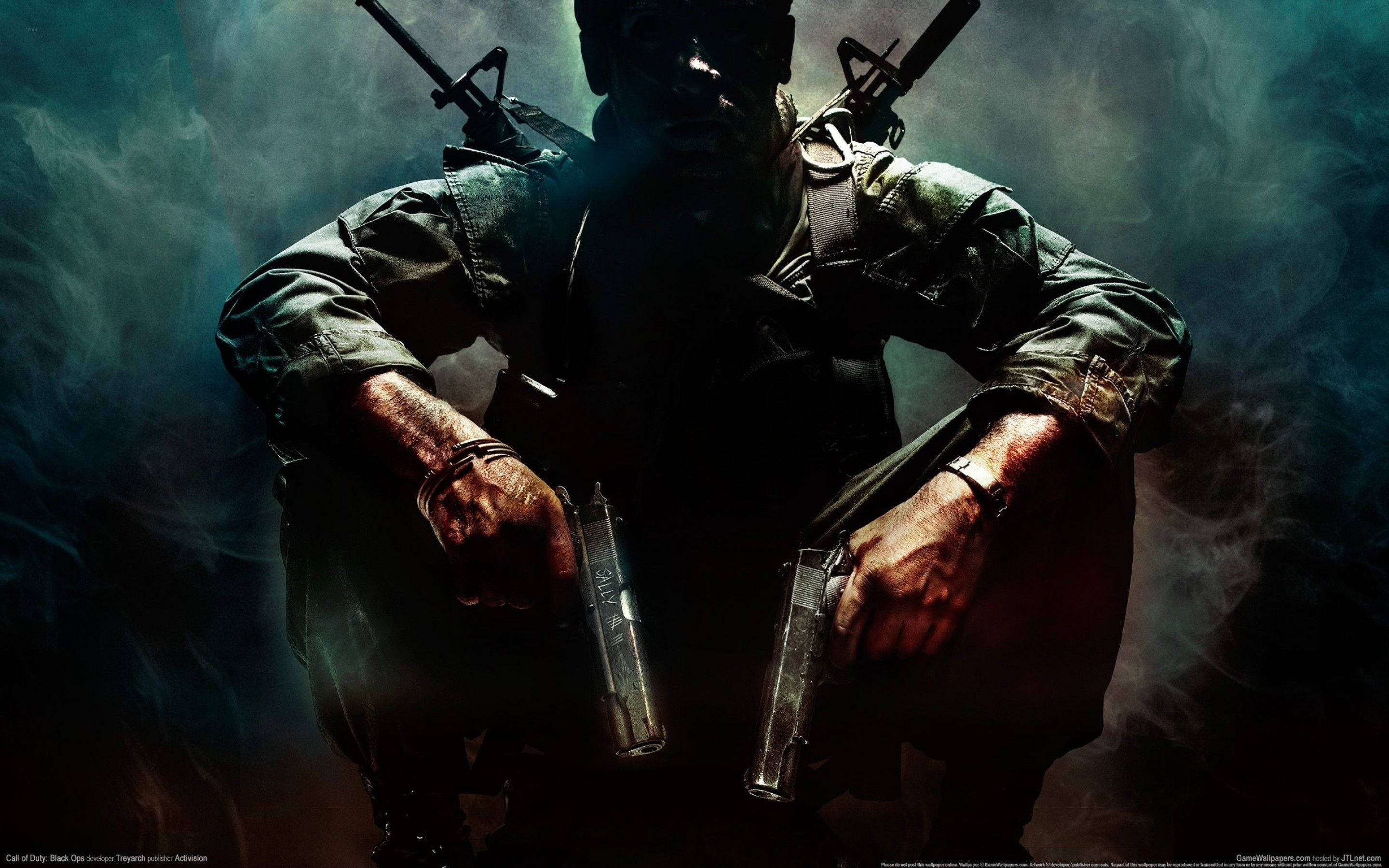 En İyi 3D Oyun COD: Black Ops Duvar Kağıdı