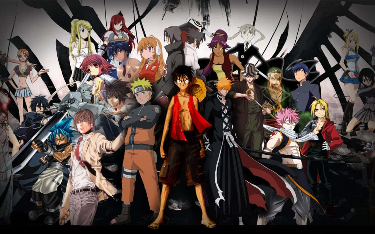 En İyi Anime Ünlü Ana Karakterler Duvar Kağıdı