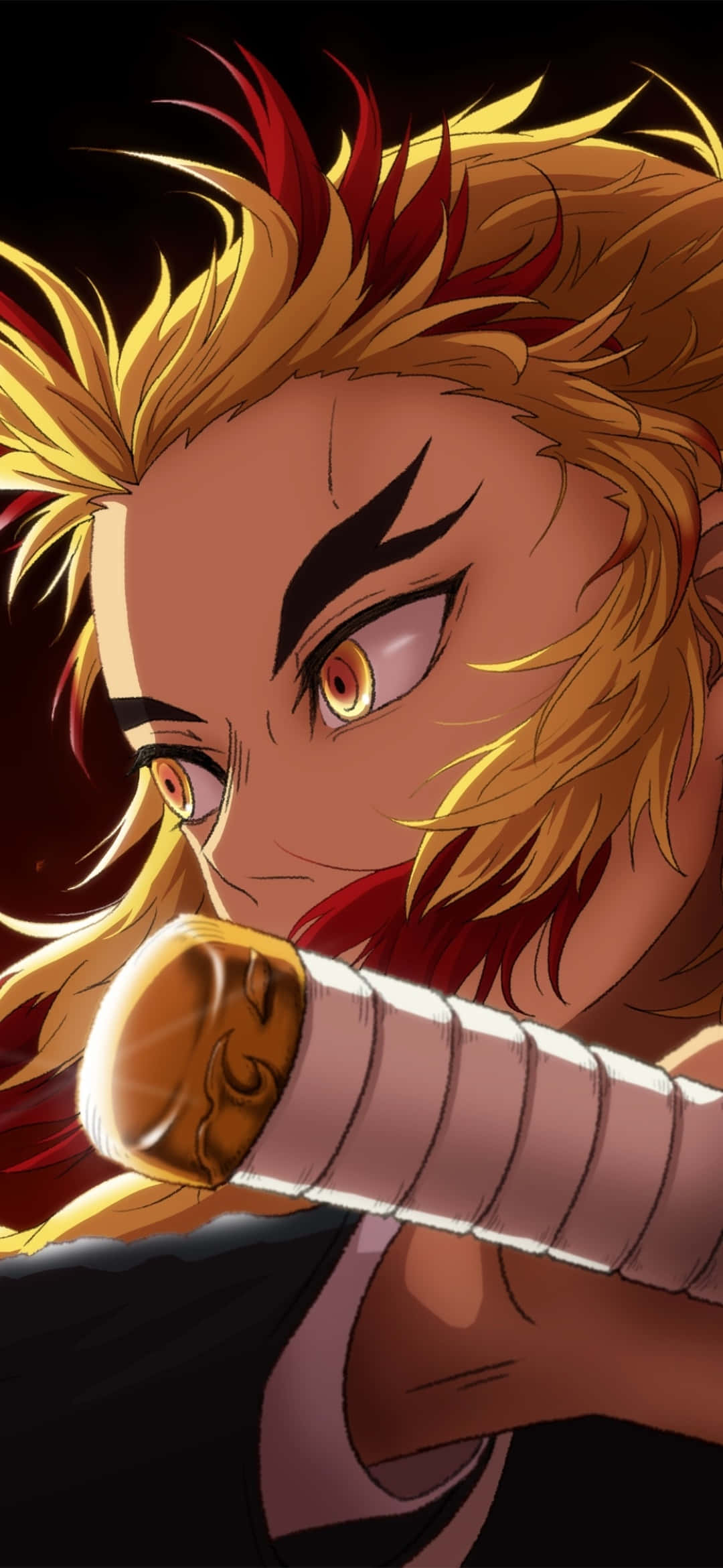 En Sevdiğiniz Animeyi Demon Slayer iPhone 11 ile Gösterin Duvar Kağıdı