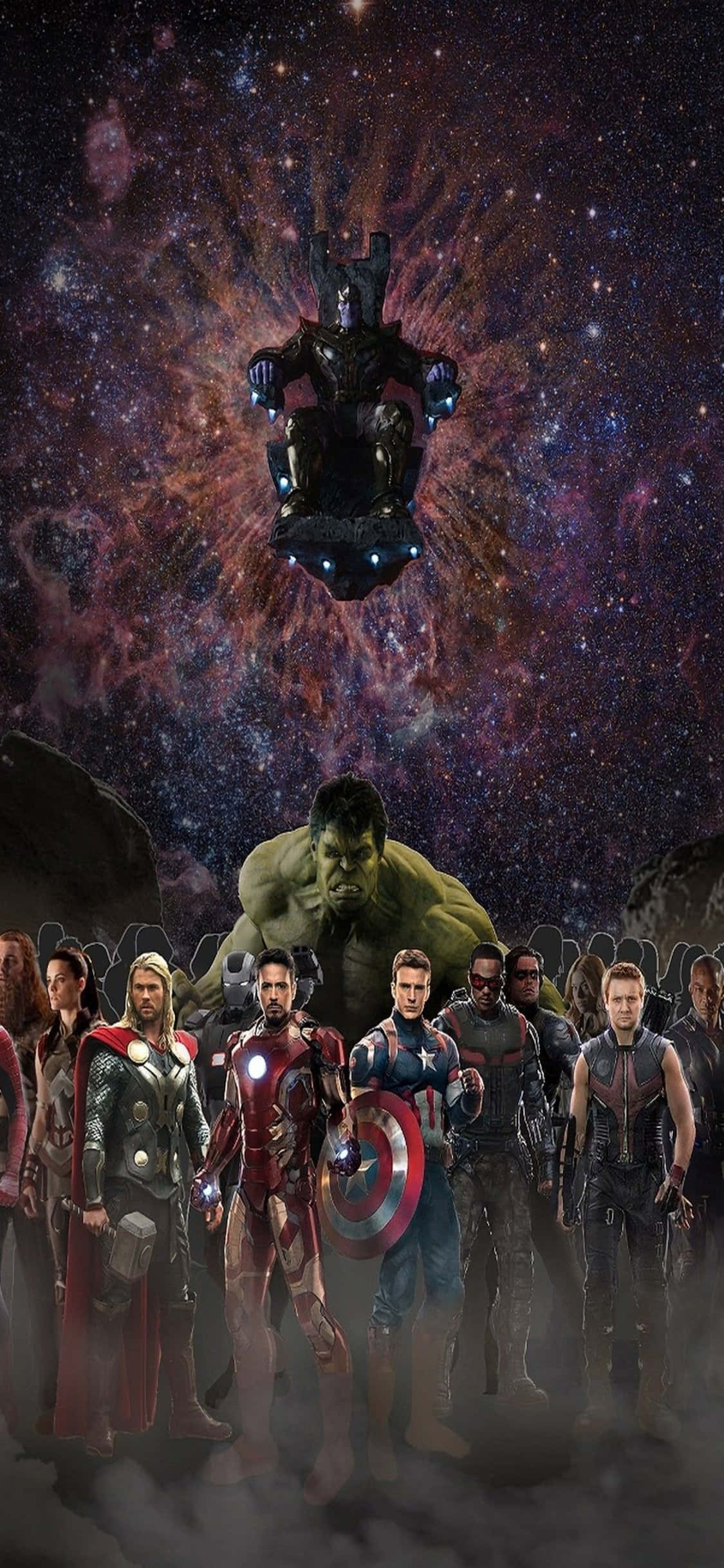 En Sevdiğiniz Marvel's Avengers'ı Yeni iPhone Xs'inize Alın Duvar Kağıdı
