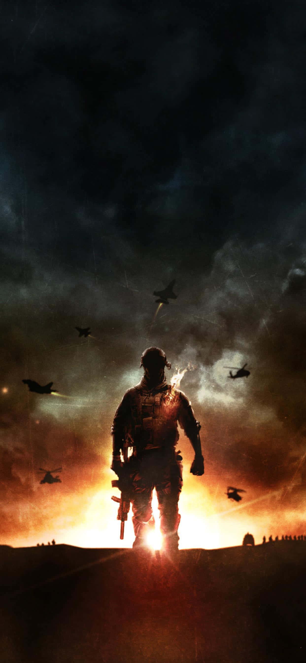 En Yeni iPhone Xs Max ile Battlefield 4'ü Deneyimleyin Duvar Kağıdı