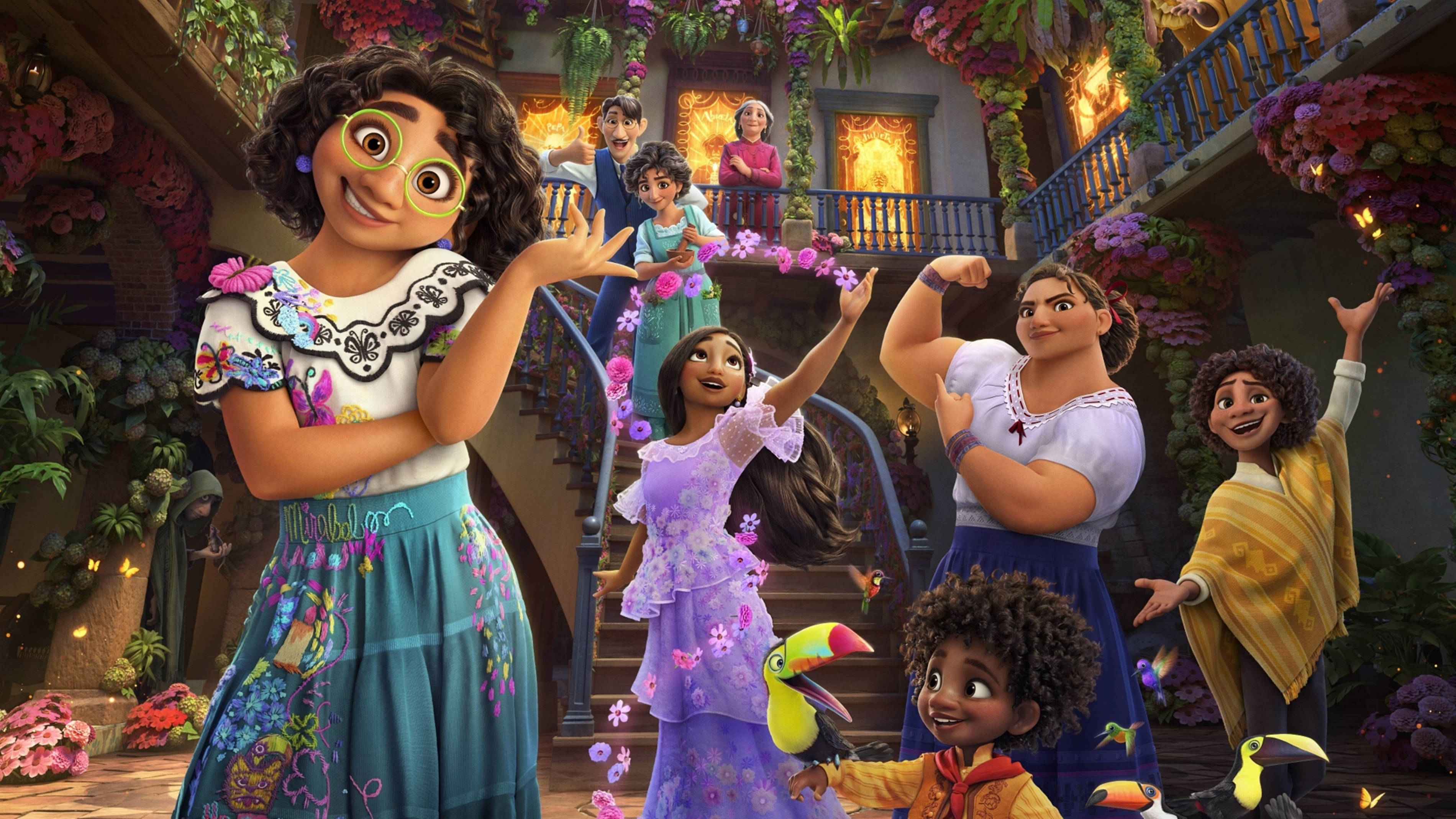 Encanto 2021 Aile Disney 4K Ultra Geniş Duvar Kağıdı