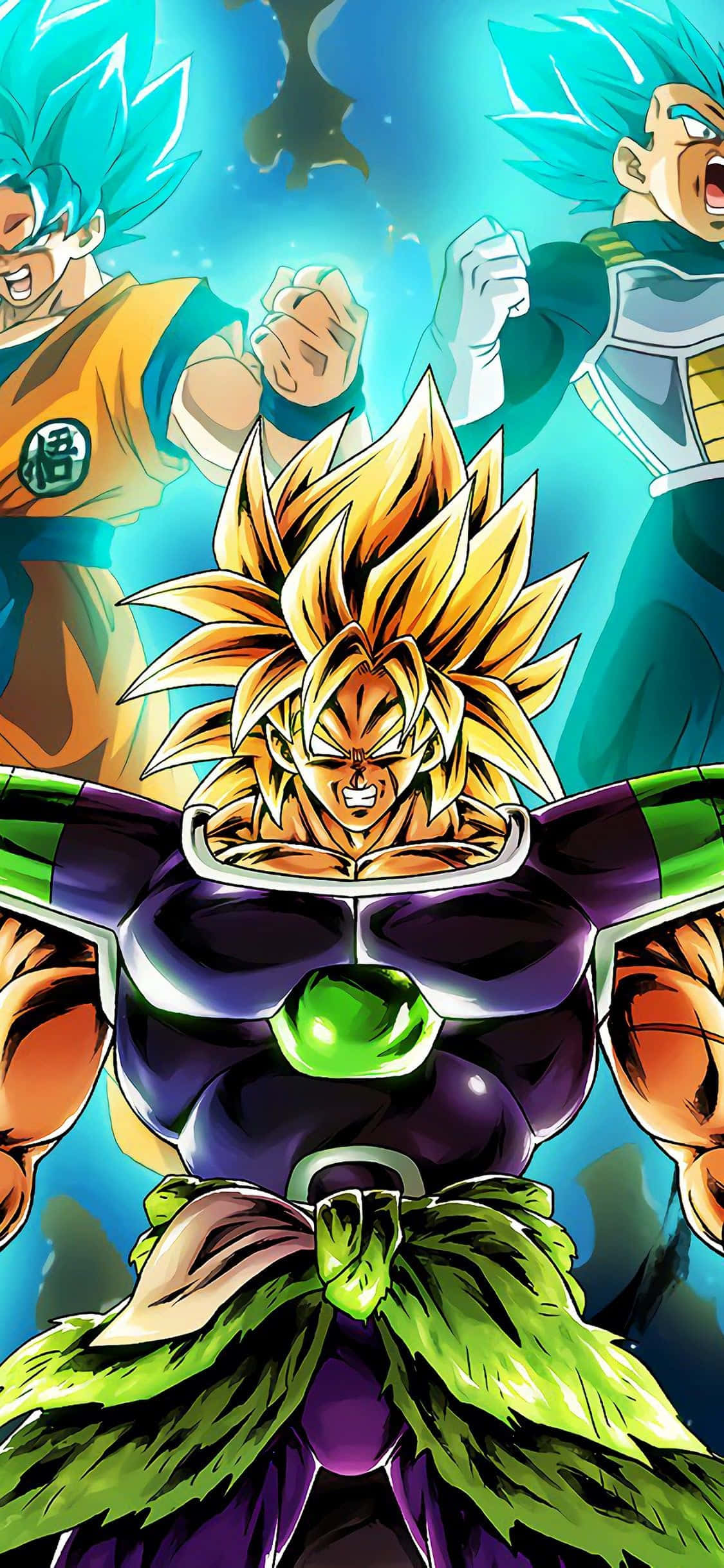 Epik Savaş: Goku ve Vegeta Duvar Kağıdı