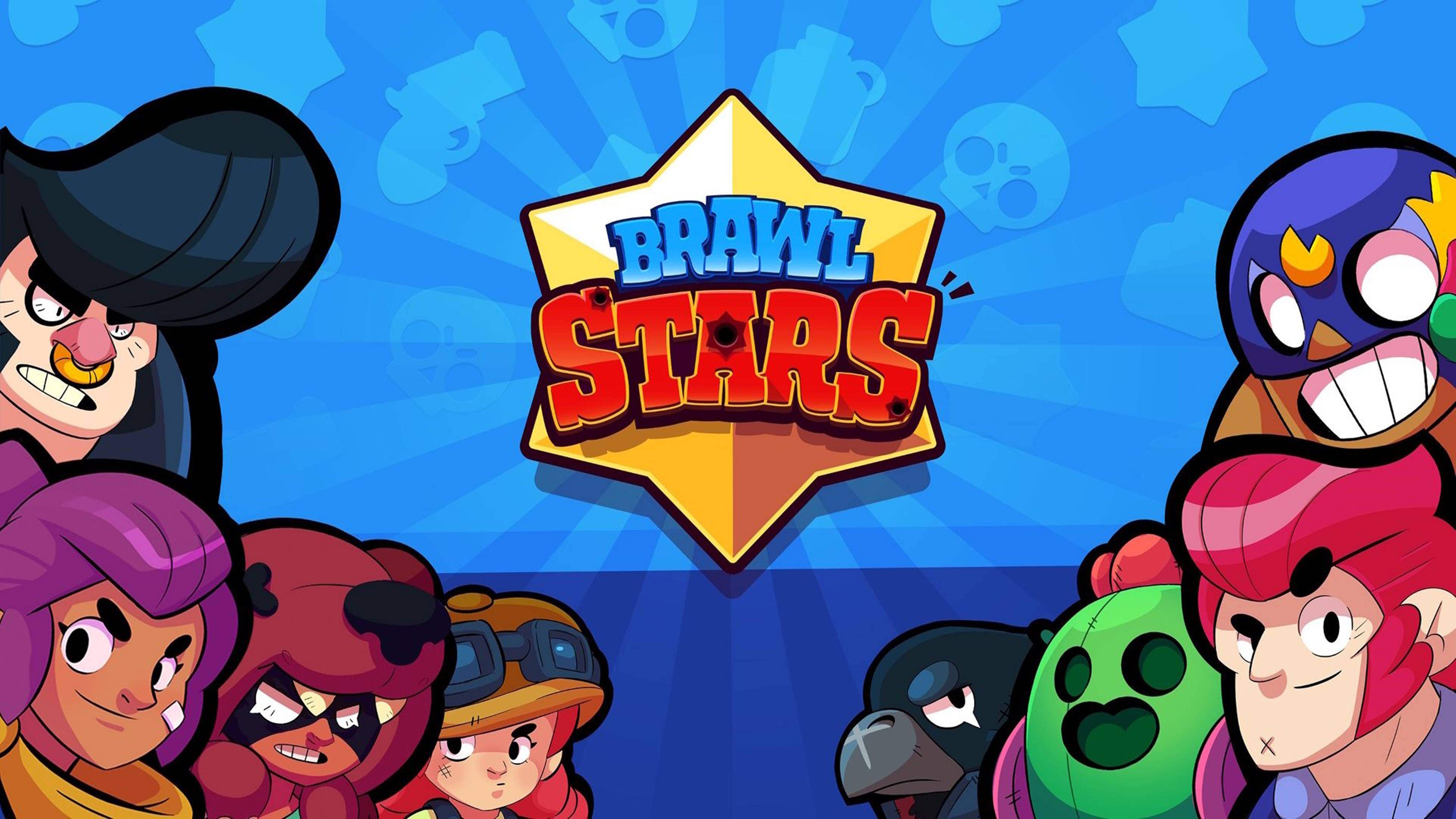 Epik Savaş Sahnesi - Brawl Stars 4K Duvar Kağıdı