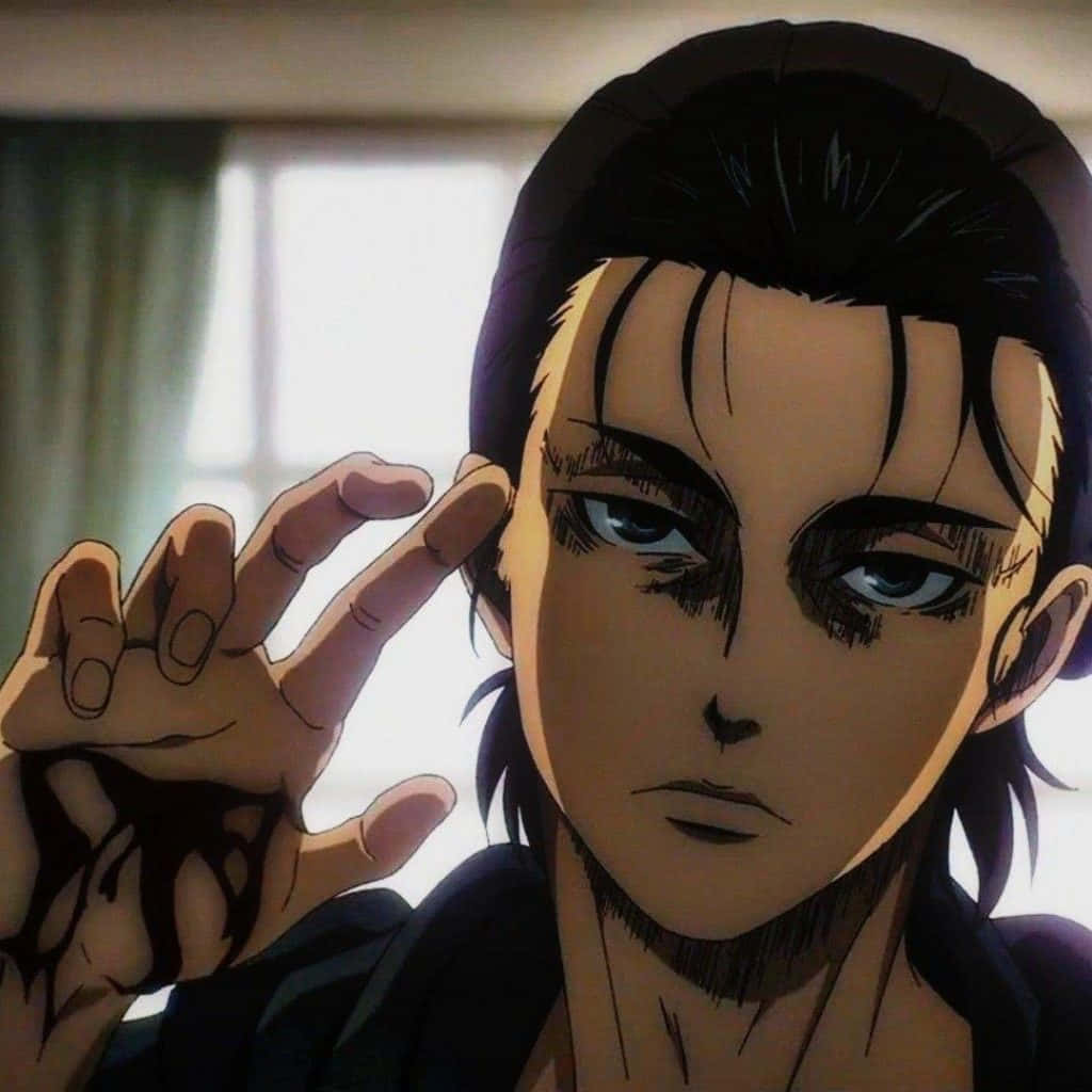 Eren Yeager PFP Kanlı El Duvar Kağıdı