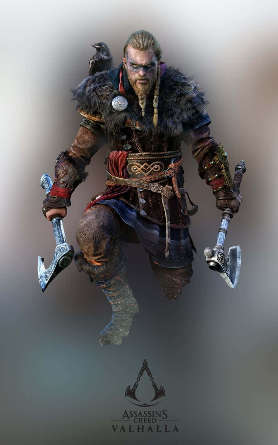 Erkek Başkahraman Tasarımı 1440p Assassin's Creed Valhalla Arkaplanı Duvar Kağıdı