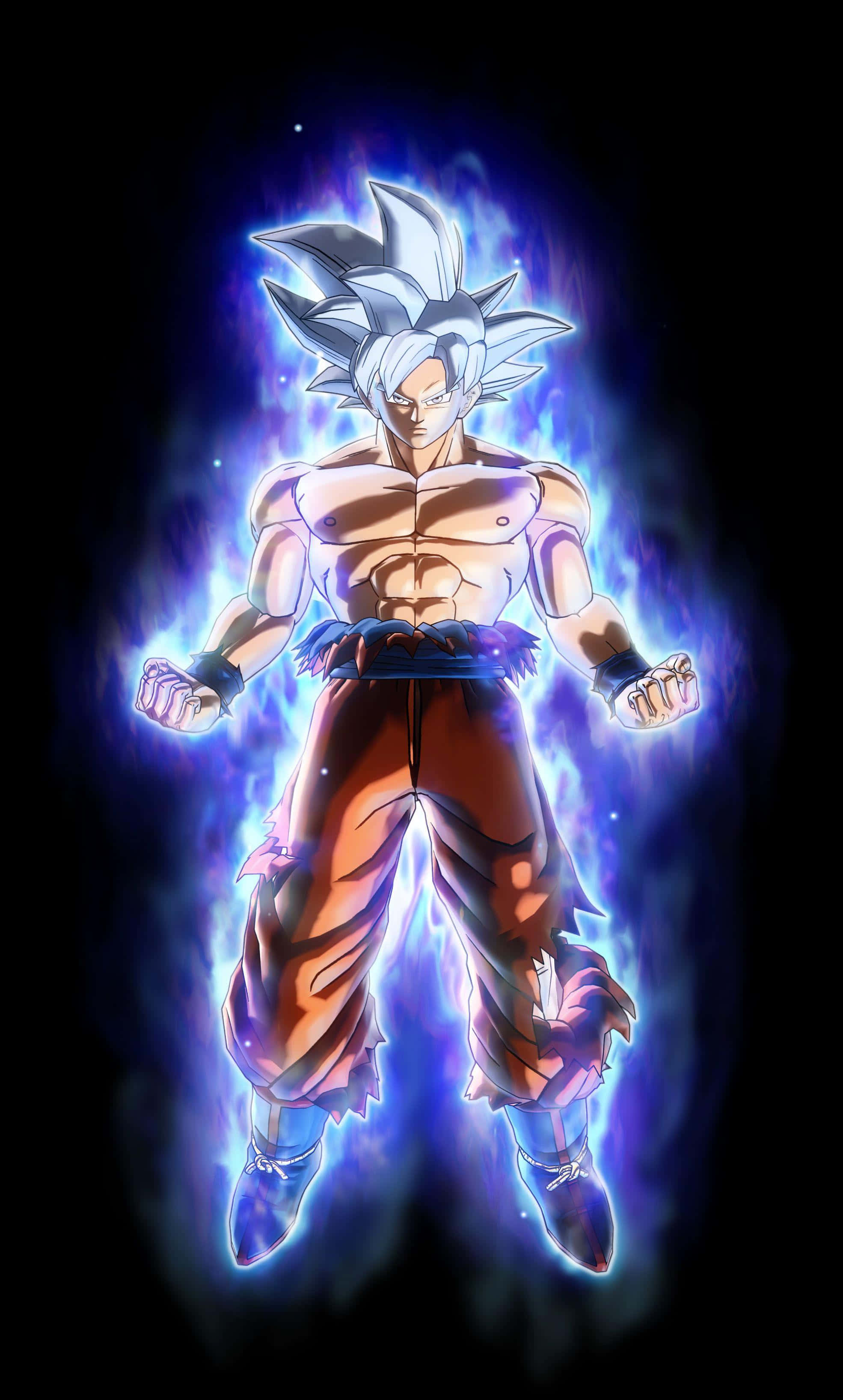 Eşsiz Bir Ustalık Seviyesine Ulaştı: Goku Ultra Instinct Duvar Kağıdı