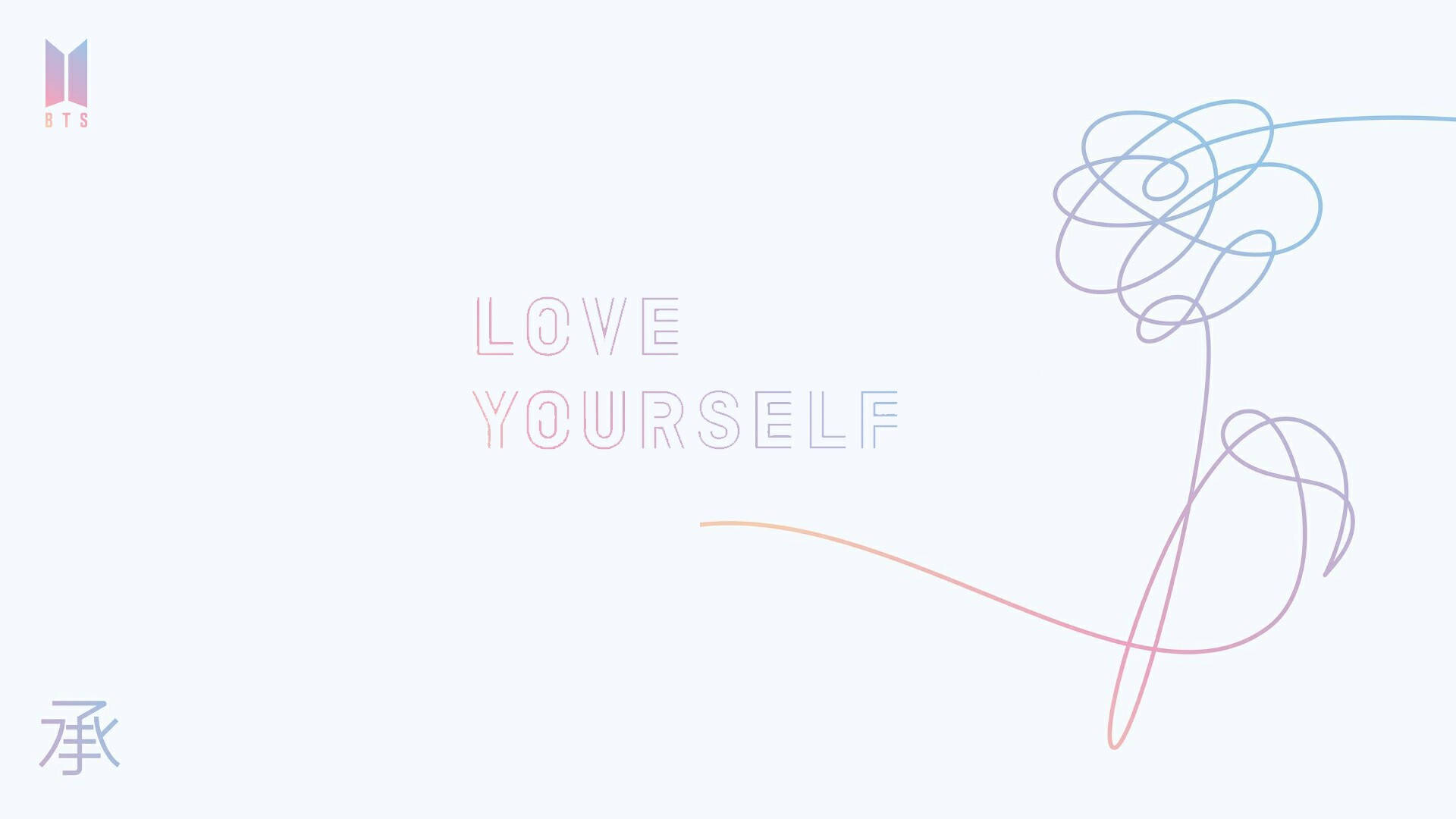 Estetik Bts Love Yourself Duvar Kağıdı