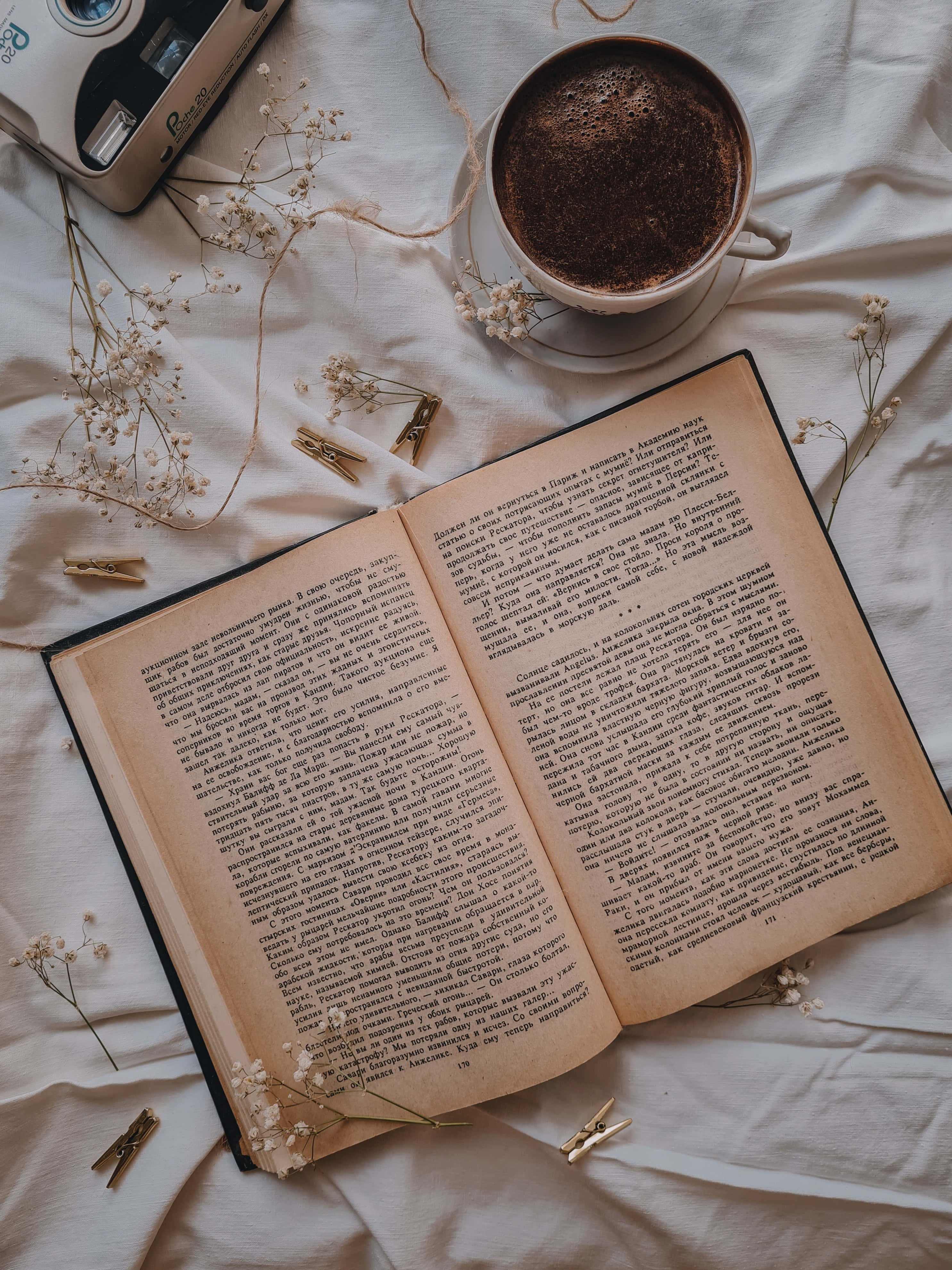 Estetik Kitap Fotoğrafları Duvar Kağıdı