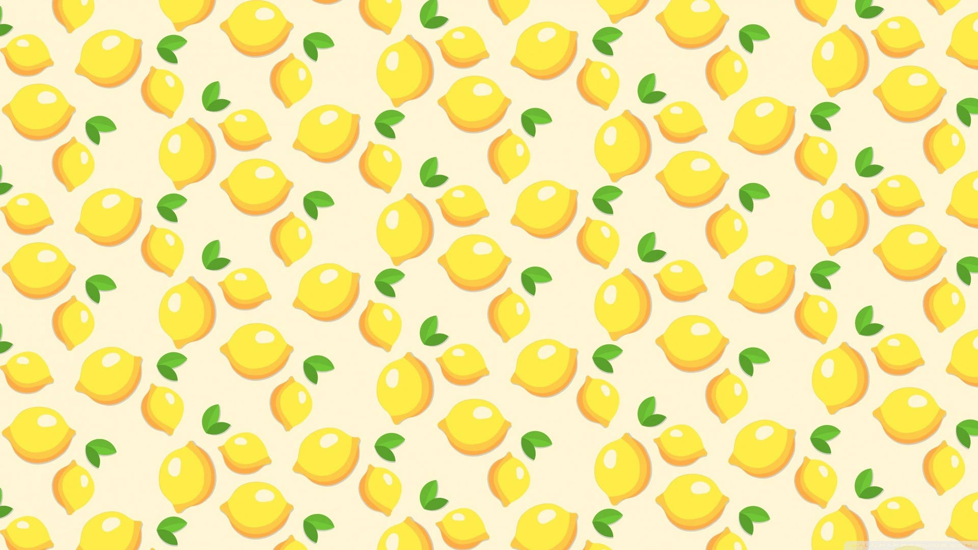 Estetik Limon Desenli Dizüstü Bilgisayar duvar kağıdı