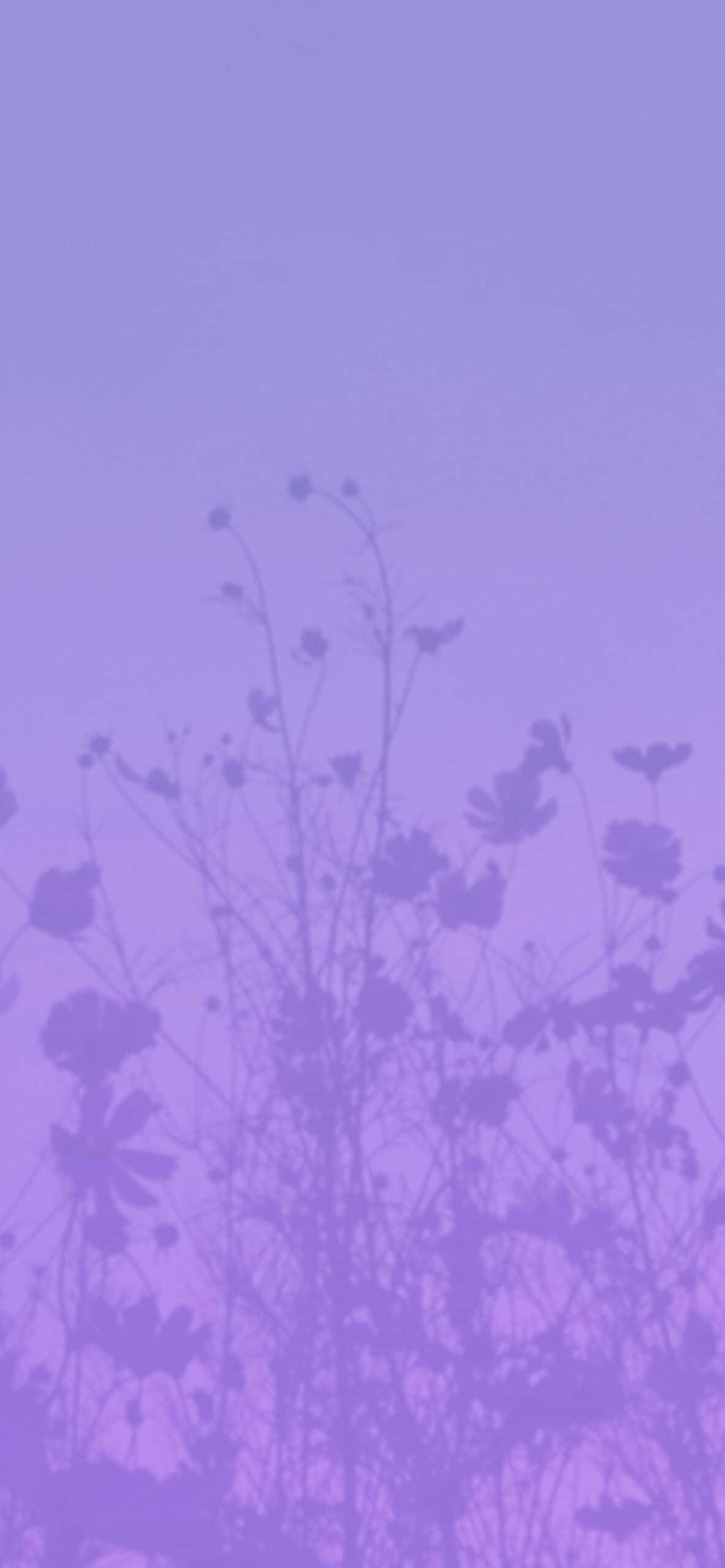Flourish in Aesthetic Purple Duvar Kağıdı