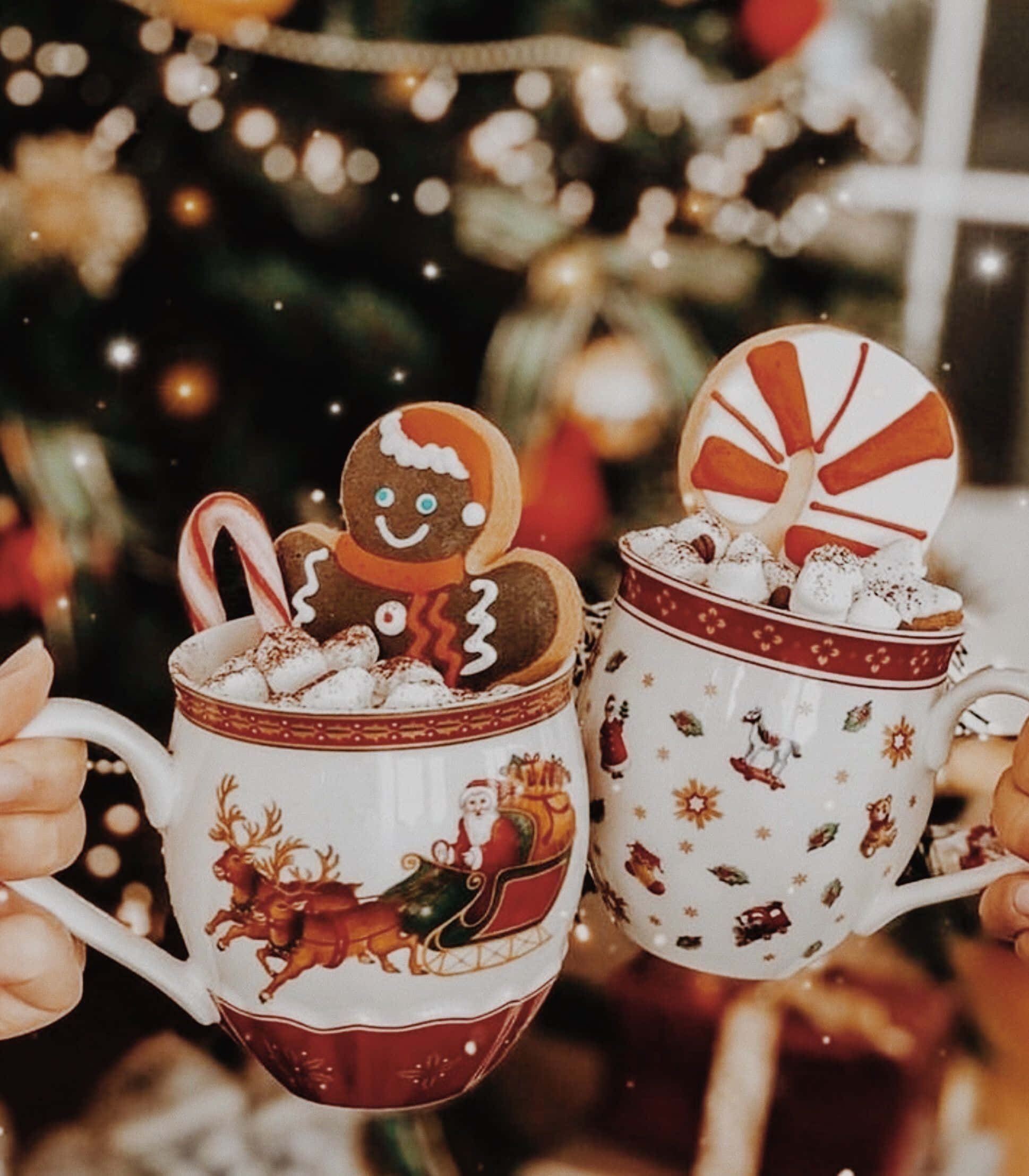 Estetik Noel resimleri Duvar Kağıdı