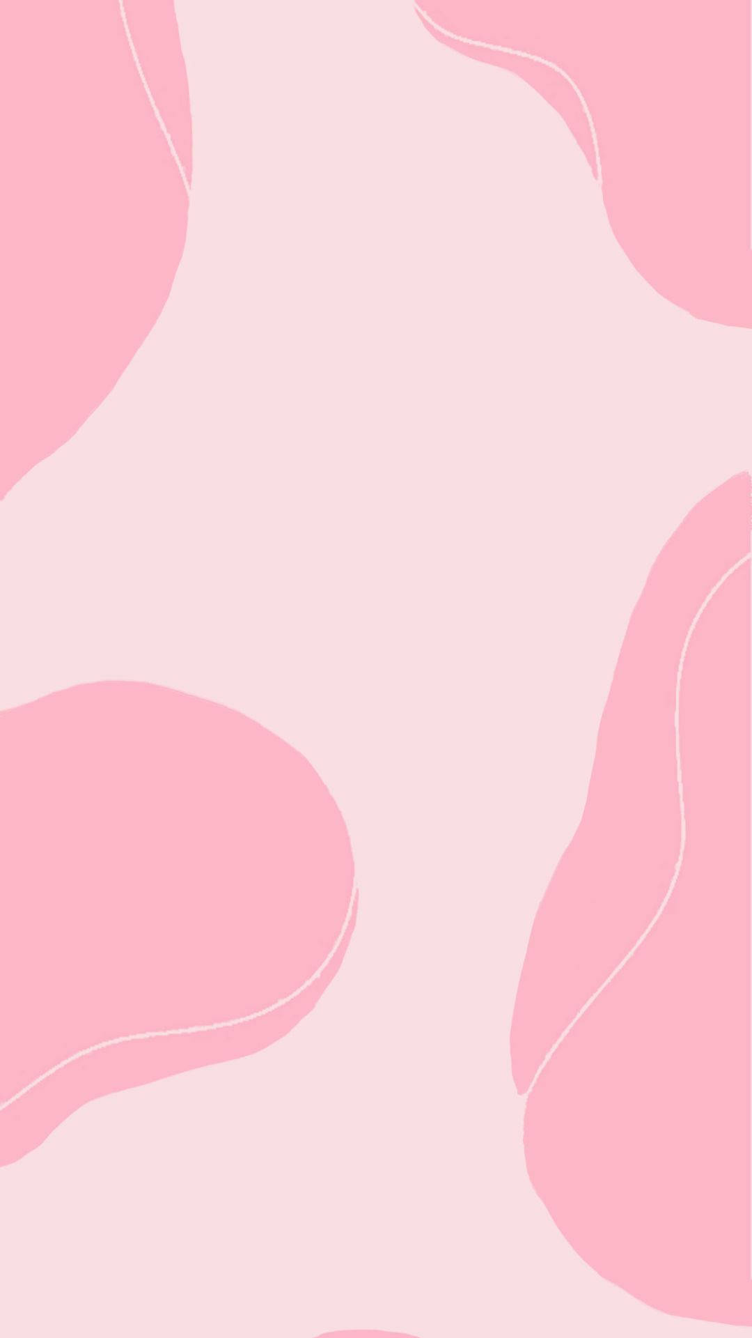 Estetik Pembe Soyut Duvar Kağıdı
