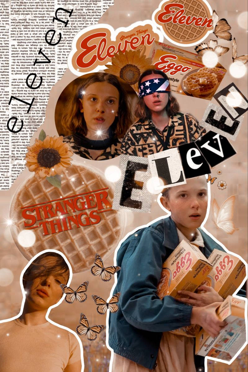 Estetik Stranger Things Eleven — Estetik Duvar Kağıdı