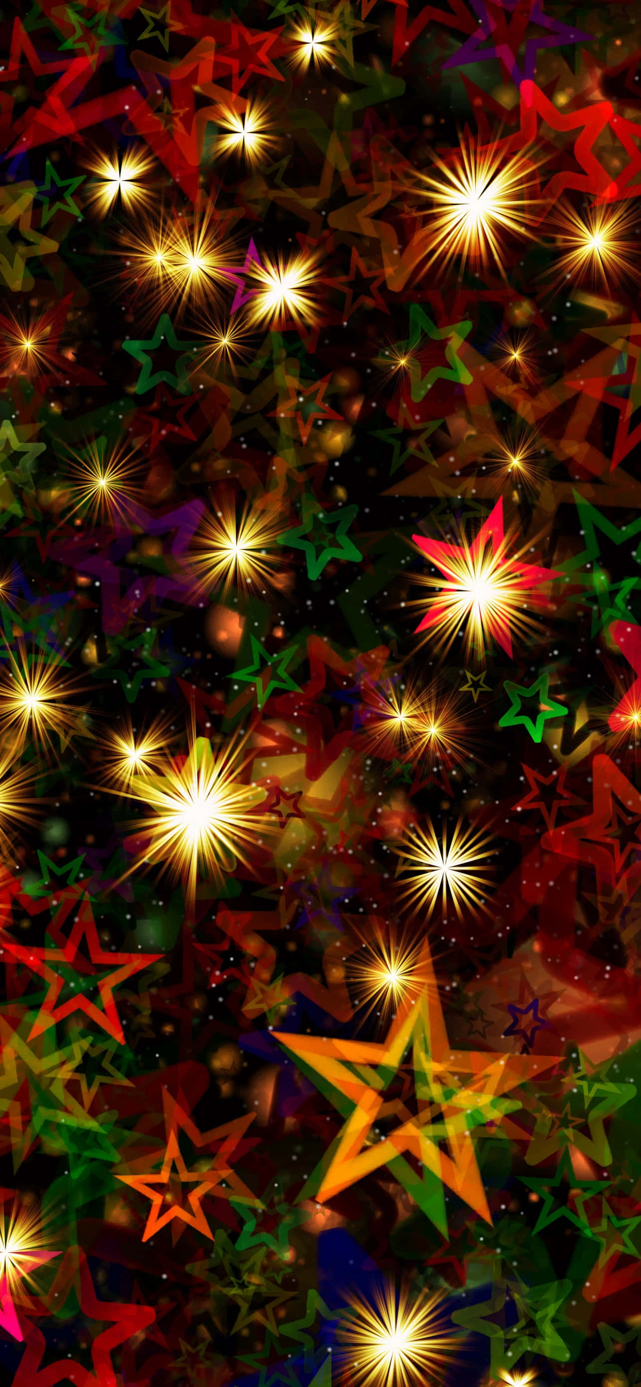 Bir Noel Yıldızı ile Evinizi ve Tatil Kutlamalarınızı Aydınlatın Duvar Kağıdı