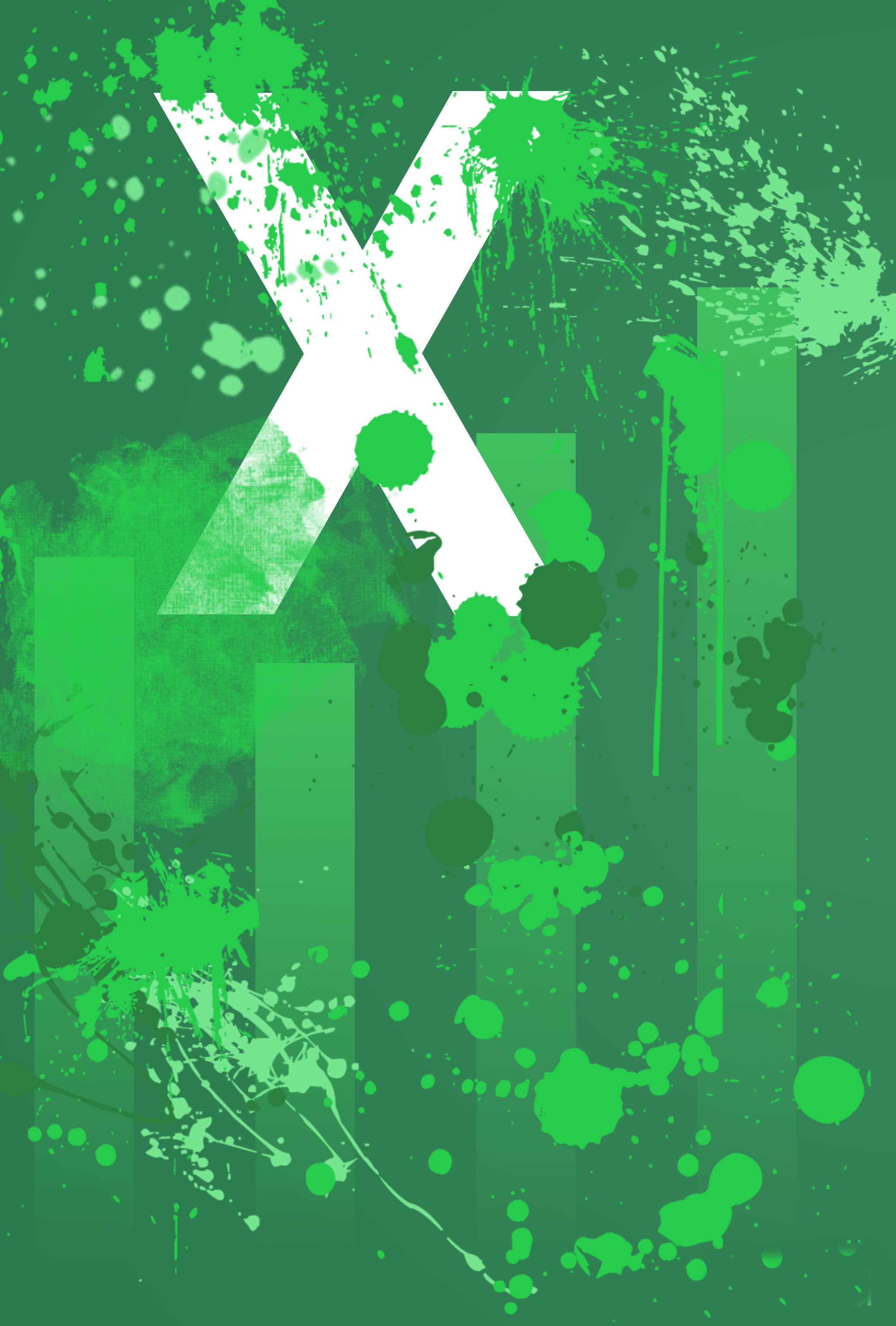 Excel Grungy X Logosu Duvar Kağıdı