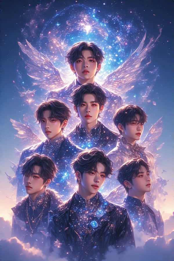 Fantastik Gerçekçi K-pop Grubu Duvar Kağıdı
