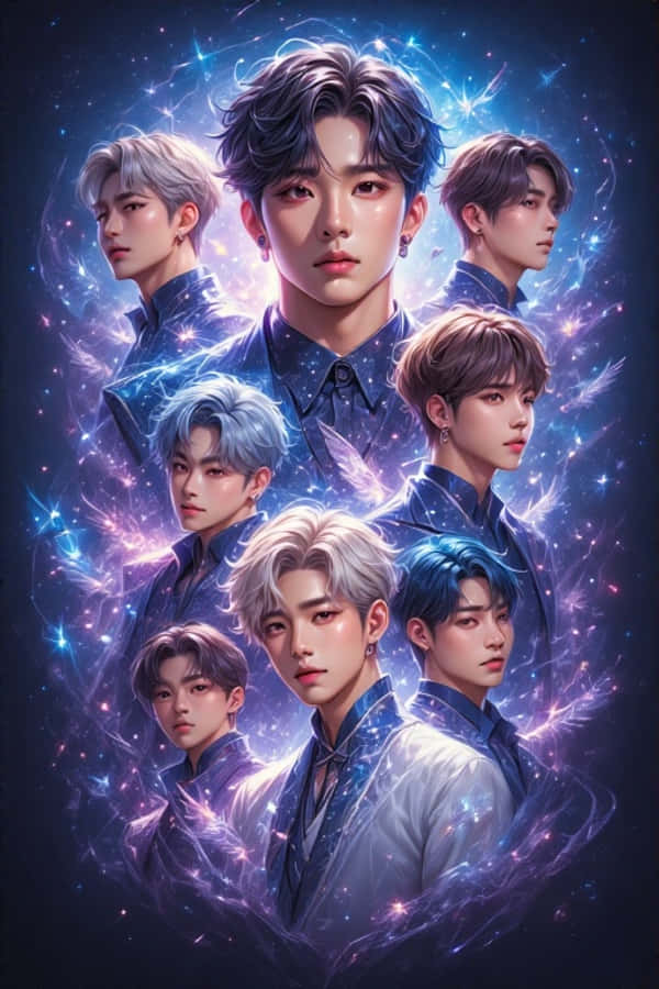 Fantastik Gerçekçi K-pop Grubu Duvar Kağıdı