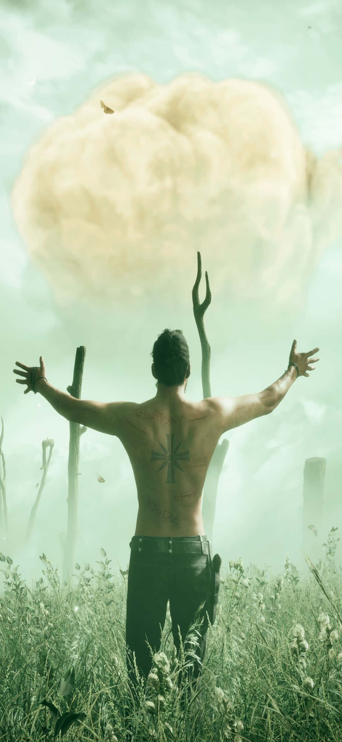 Far Cry 3'ün Aksiyonuna iPhone X'te Dalın Duvar Kağıdı