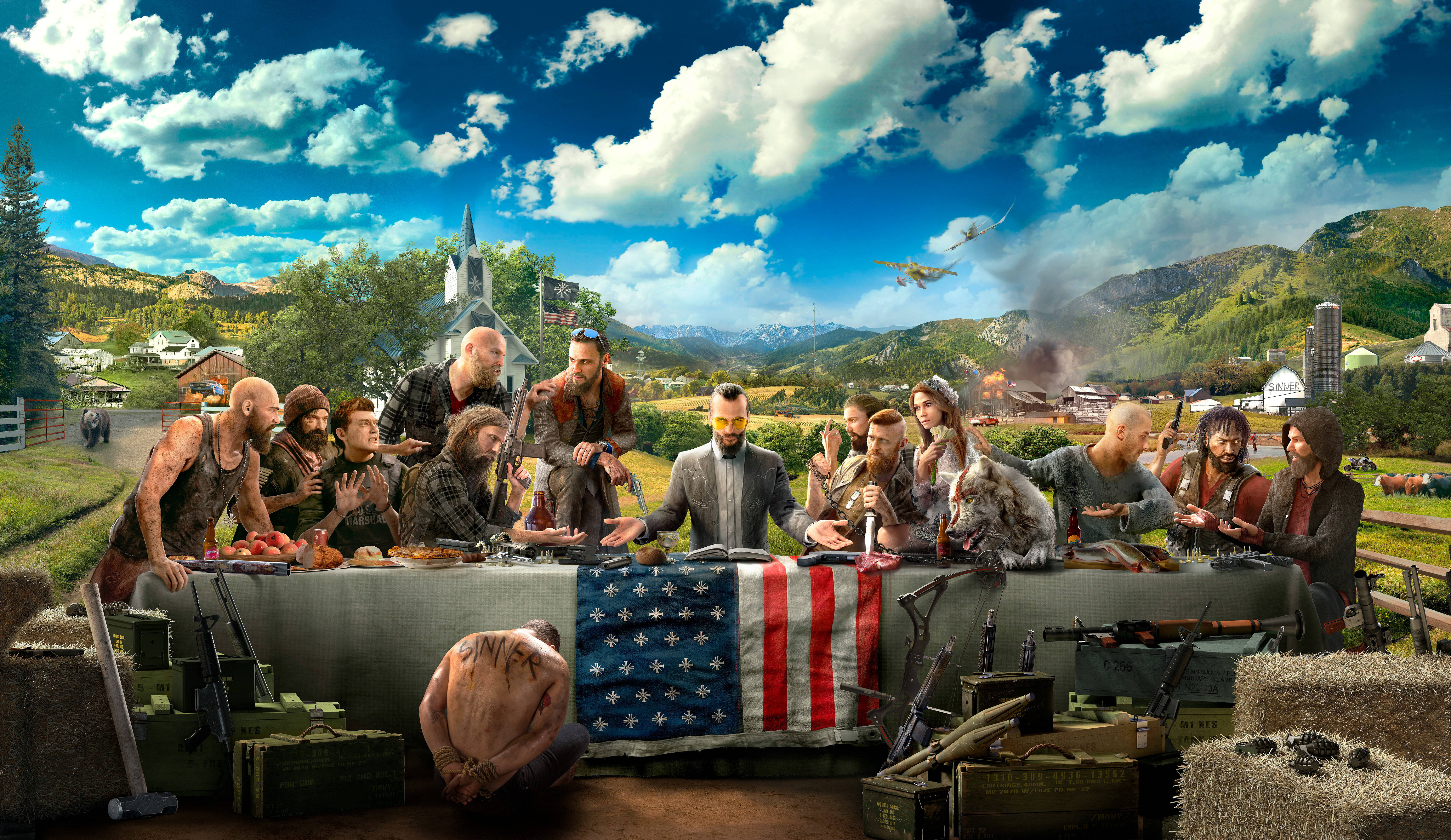 Far Cry 5 4K Oyun Duvar Kağıdı