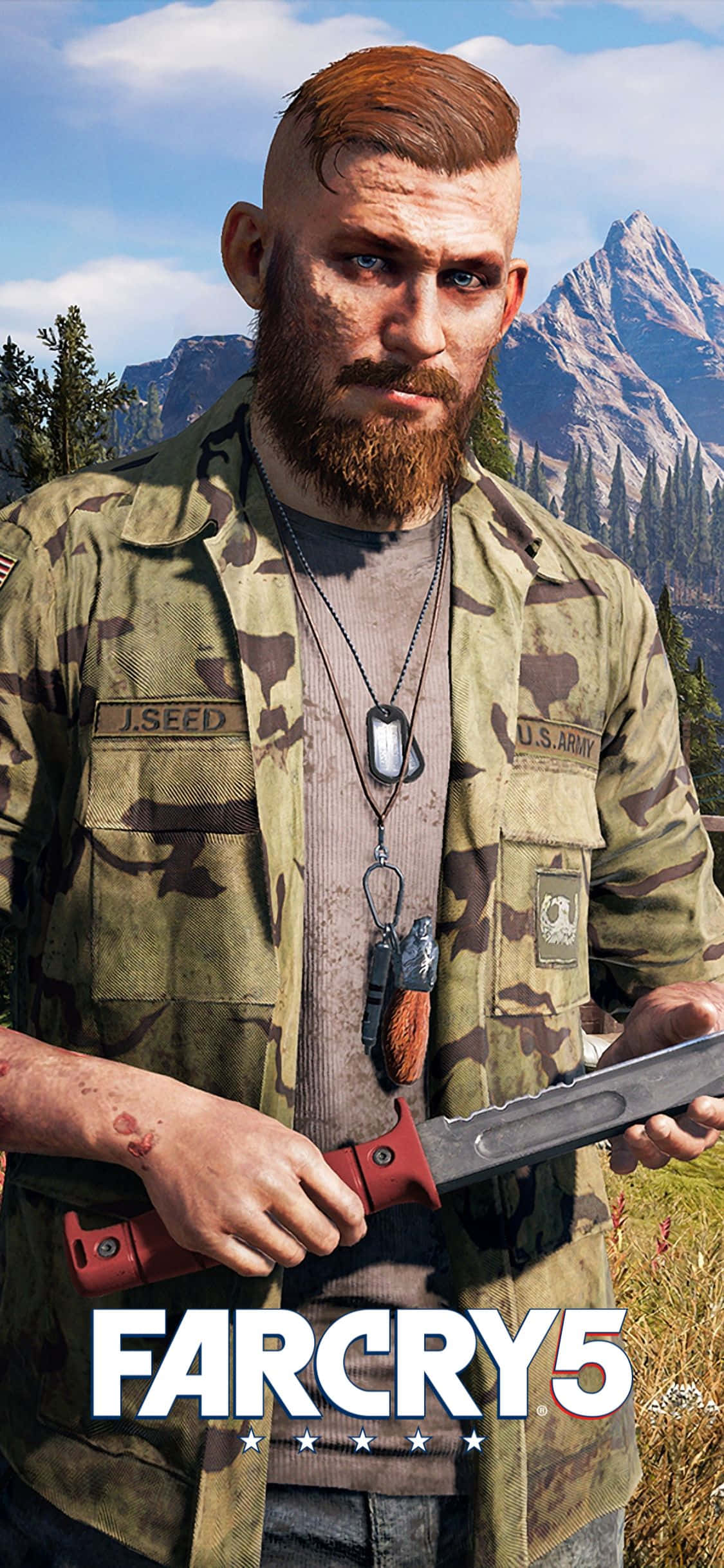 Far Cry 5 dünyasını iPhone Xs'te keşfedin Duvar Kağıdı