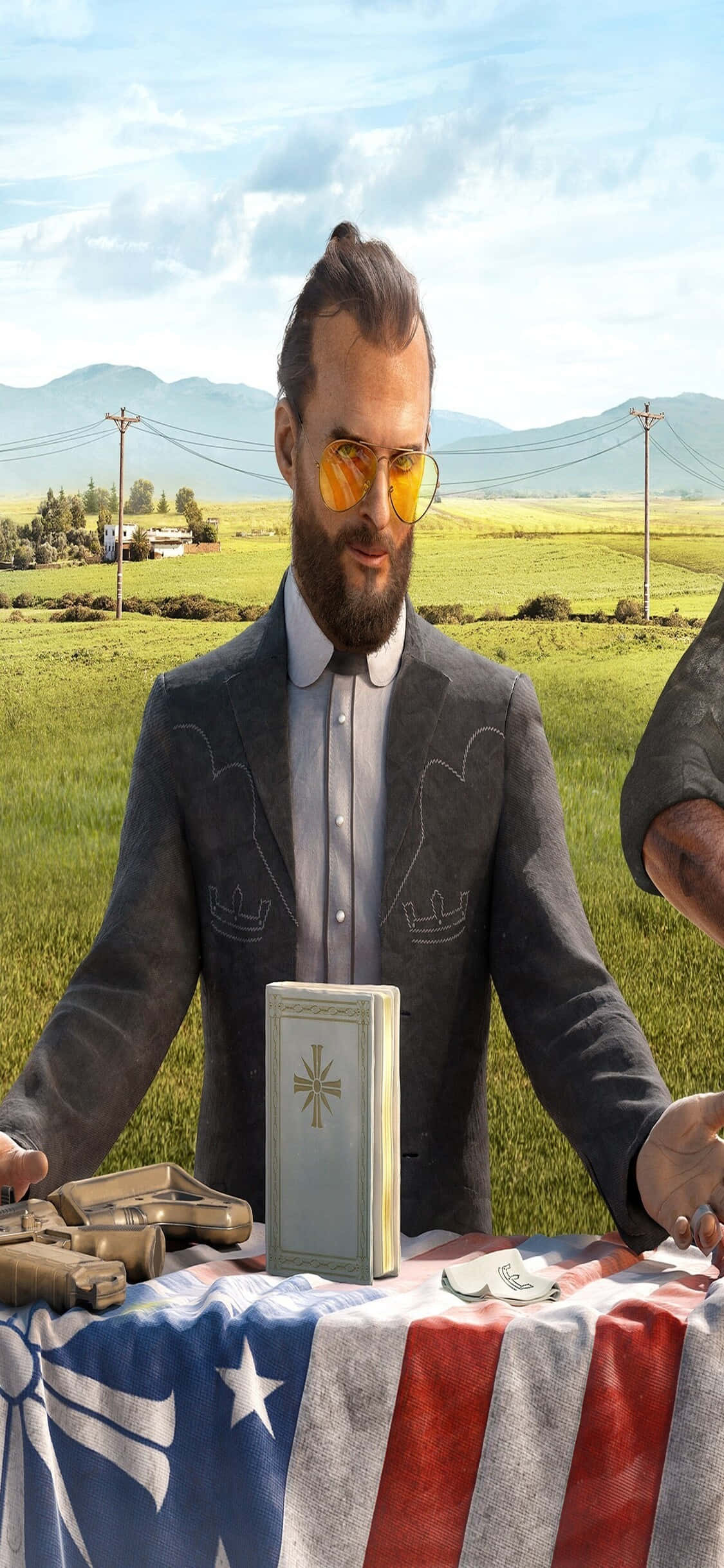 Far Cry 5'in aksiyonunu yeni iPhone XS ile deneyimleyin! Duvar Kağıdı