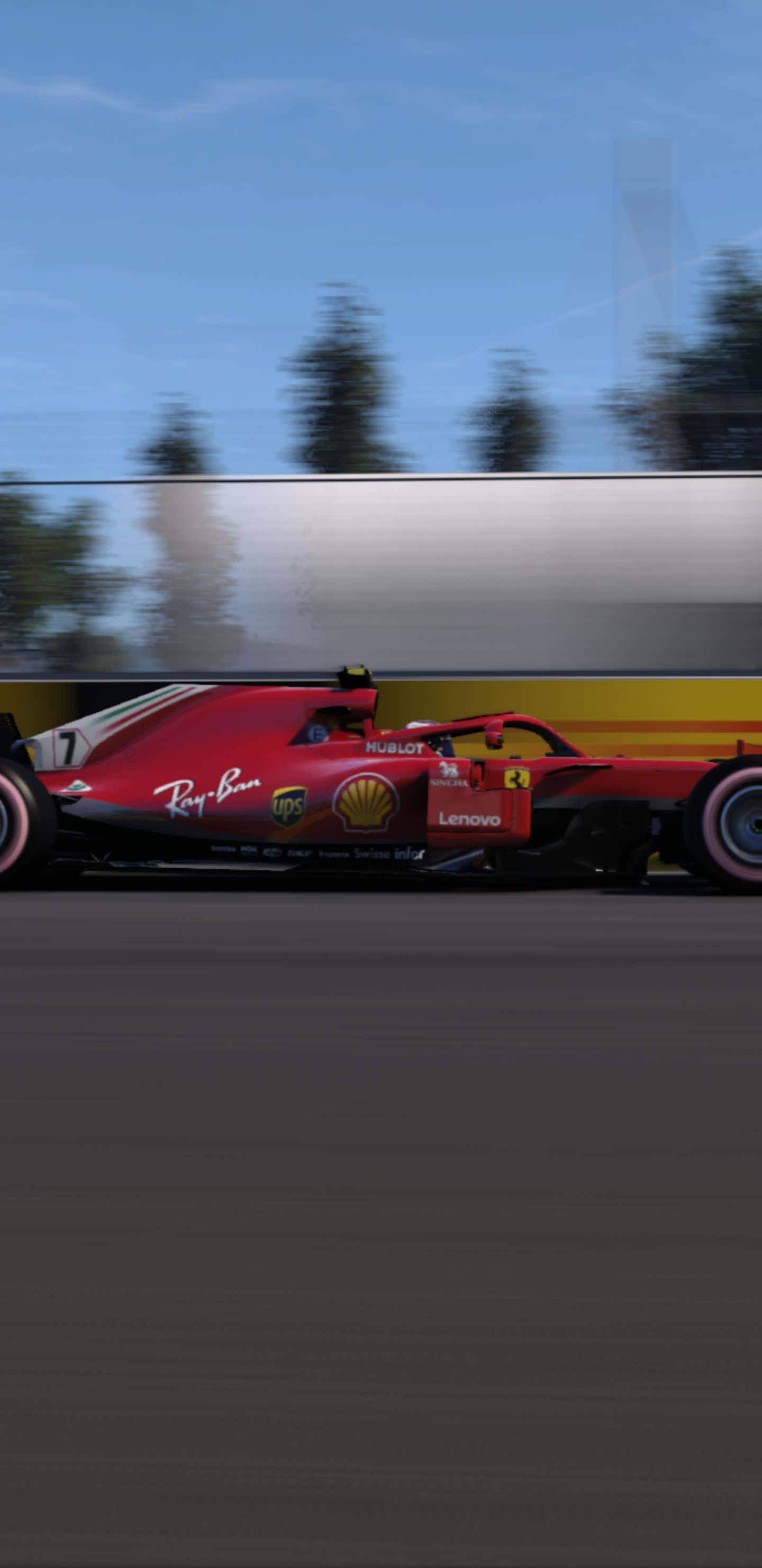Ferrari SF71H Yarış Arabası Piksel 3xl F1 2018 Arkaplanı Duvar Kağıdı