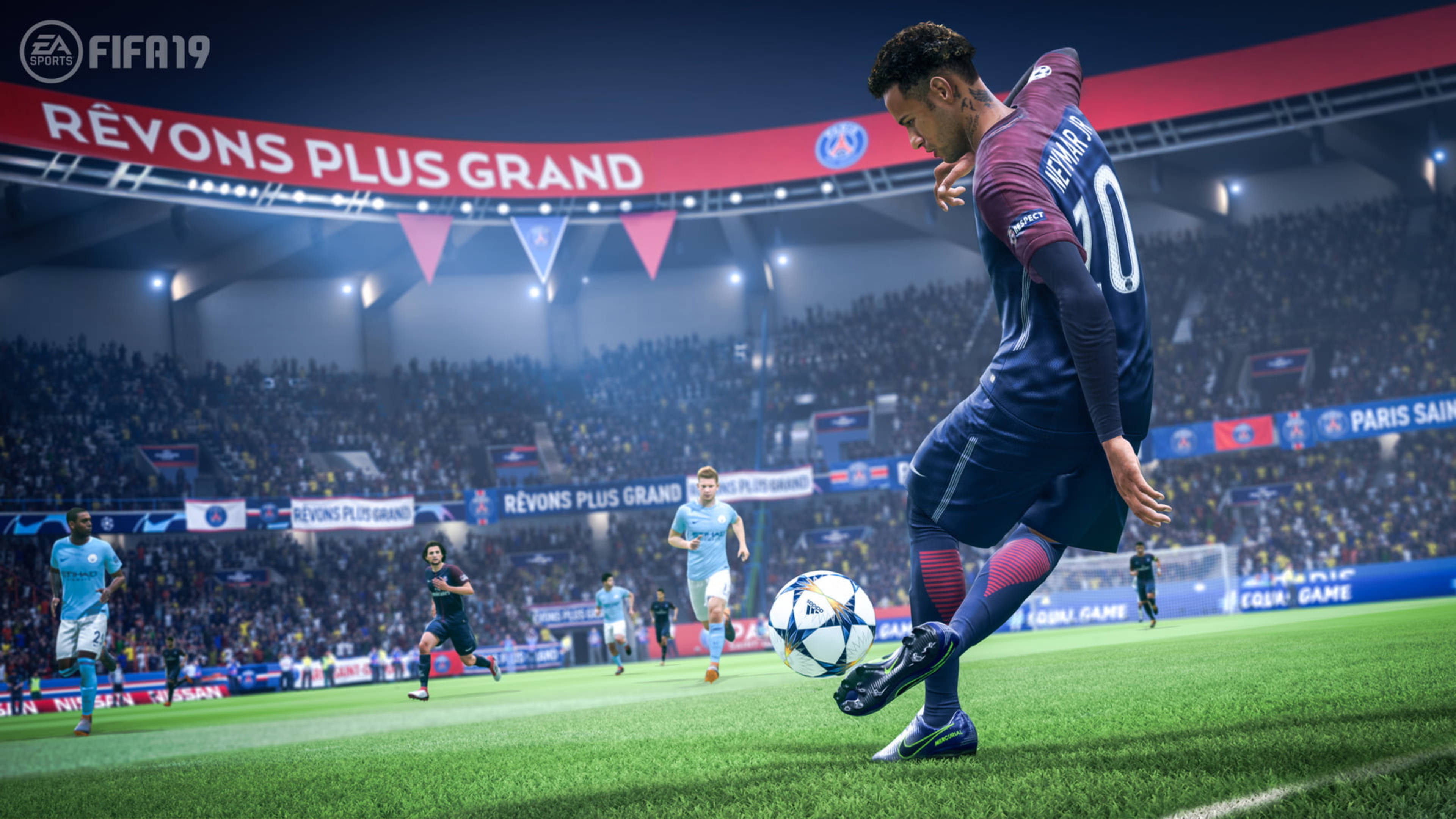 FIFA 19 Futbolcu Neymar 4K Duvar Kağıdı