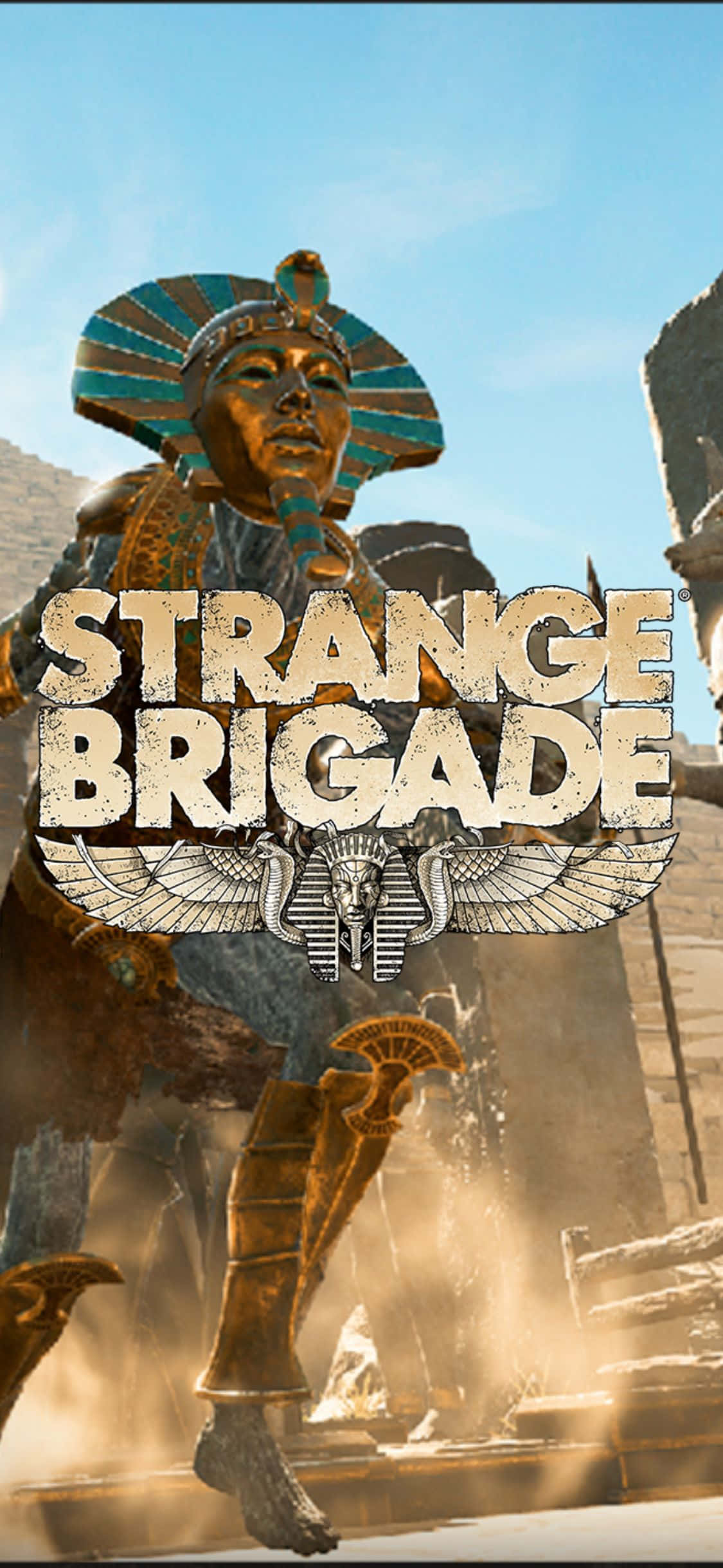 Firavun Büyük Bes Piramidi iPhone X Strange Brigade Duvar Kağıdı