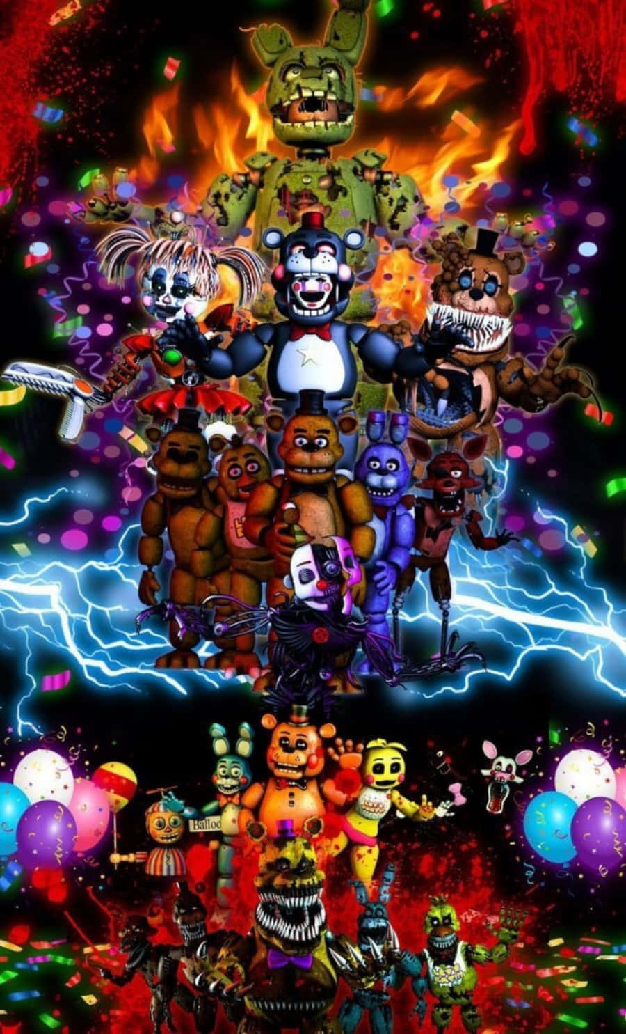 five nights at freddy's - fffffffffffffffffffff Duvar Kağıdı